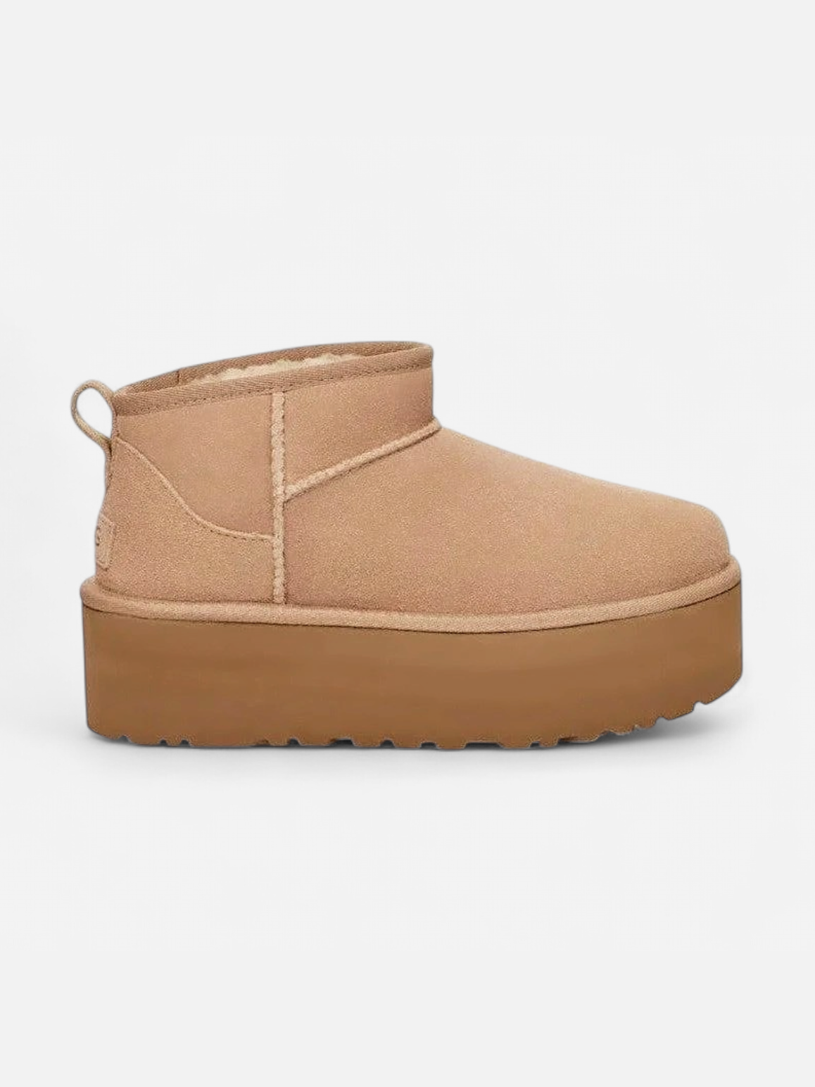 UGG Naisten Kengät, W CLASSIC ULTRA MINI PLATFORM Hiekka - Kekäle.fi