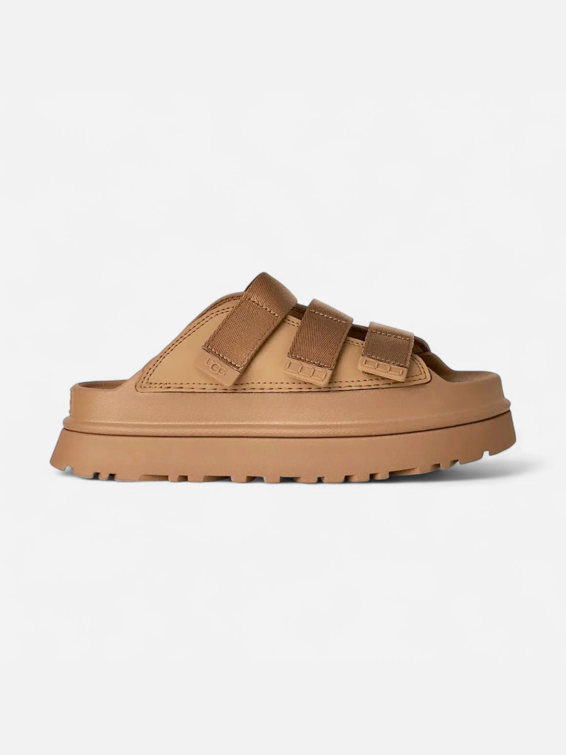 UGG naisten sandaalit, W GoldenGlow Slide Vaalea Beige - Kekäle.fi