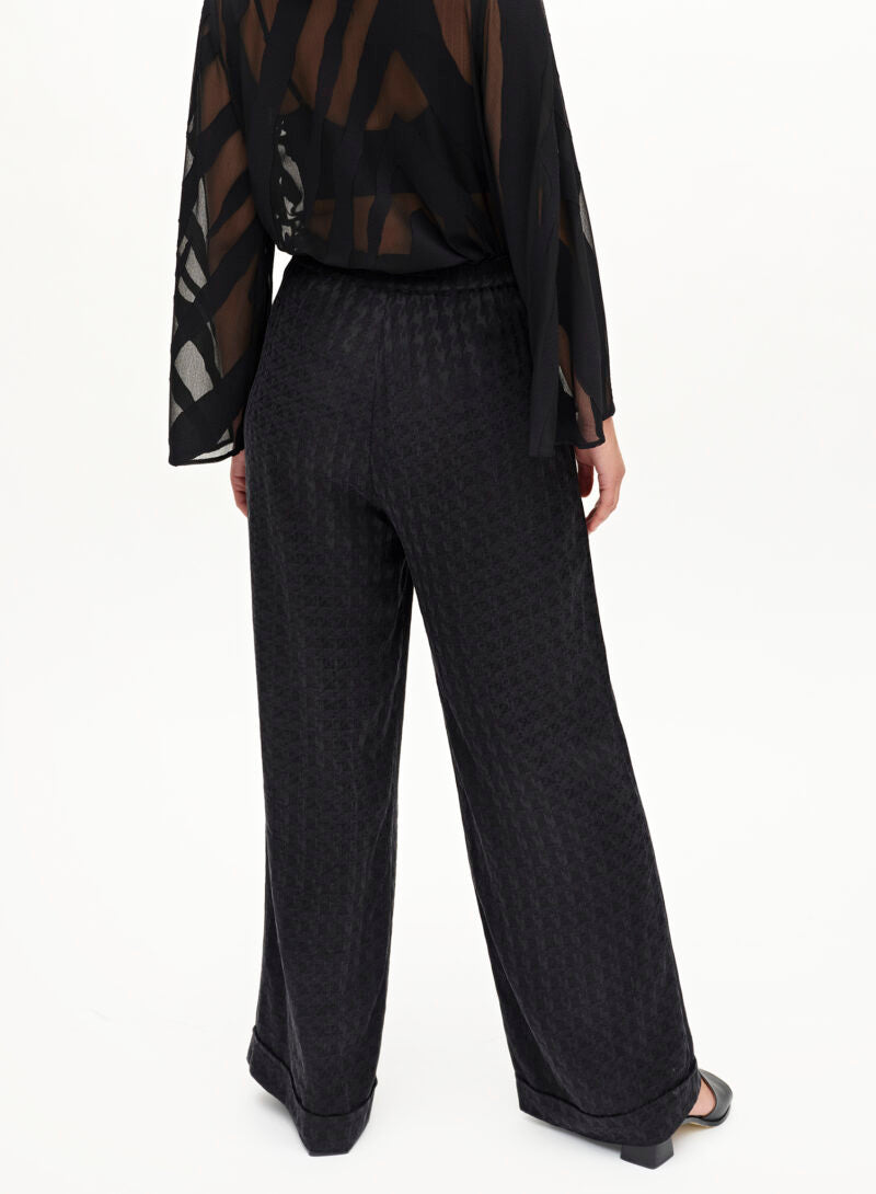 Uhana naisten housut, CHARMER PANTS MUSTA