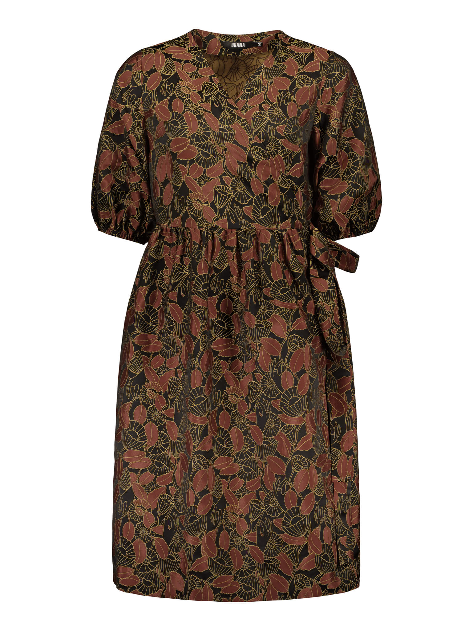 uhana-naisten-mekko-faith-dress-musta-kuosi-4