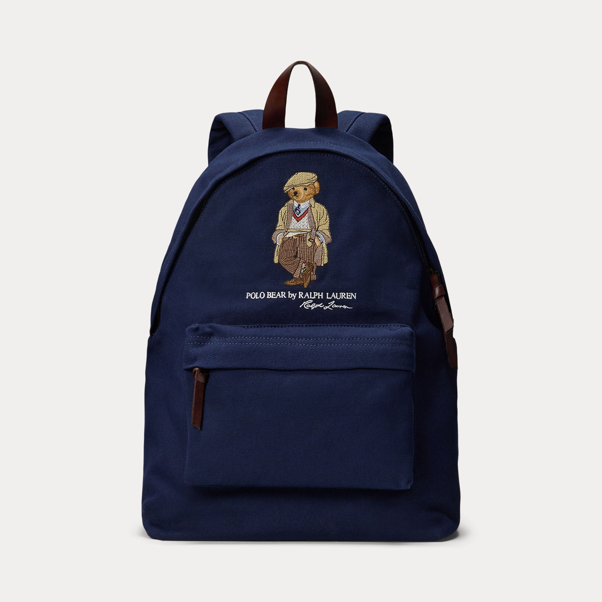 Polo Ralph Lauren Unisex reppy Polo bear Canvas Backbag, tummansininen
