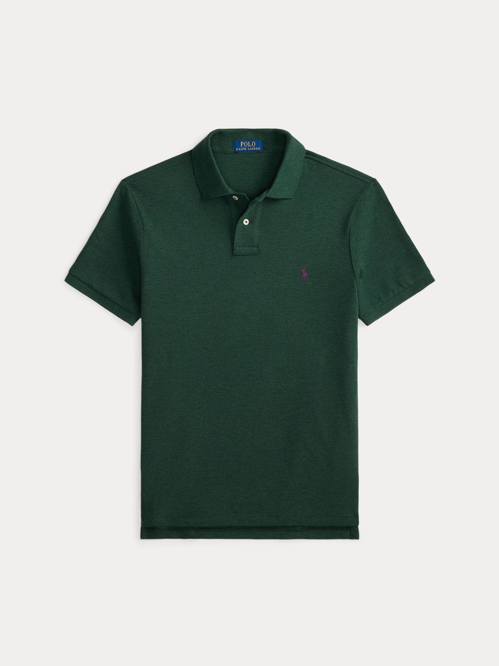 Polo Ralph Lauren miesten pikeepaita Polo Shirt Short Sleeve Knit, tummanvihreä