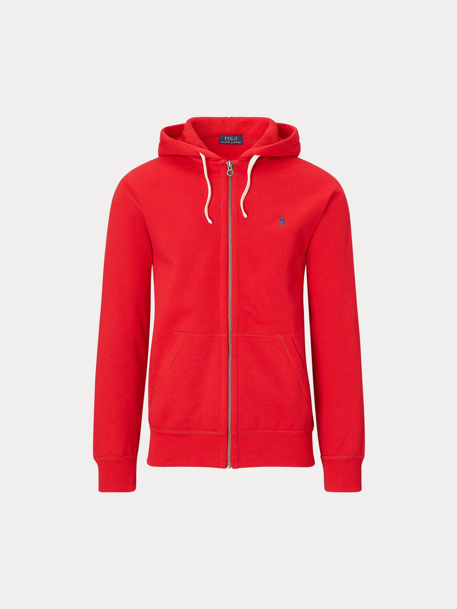 Polo Ralph Lauren Miehet Vetoketjuhuppari Hood LongSleeveKnit Punainen