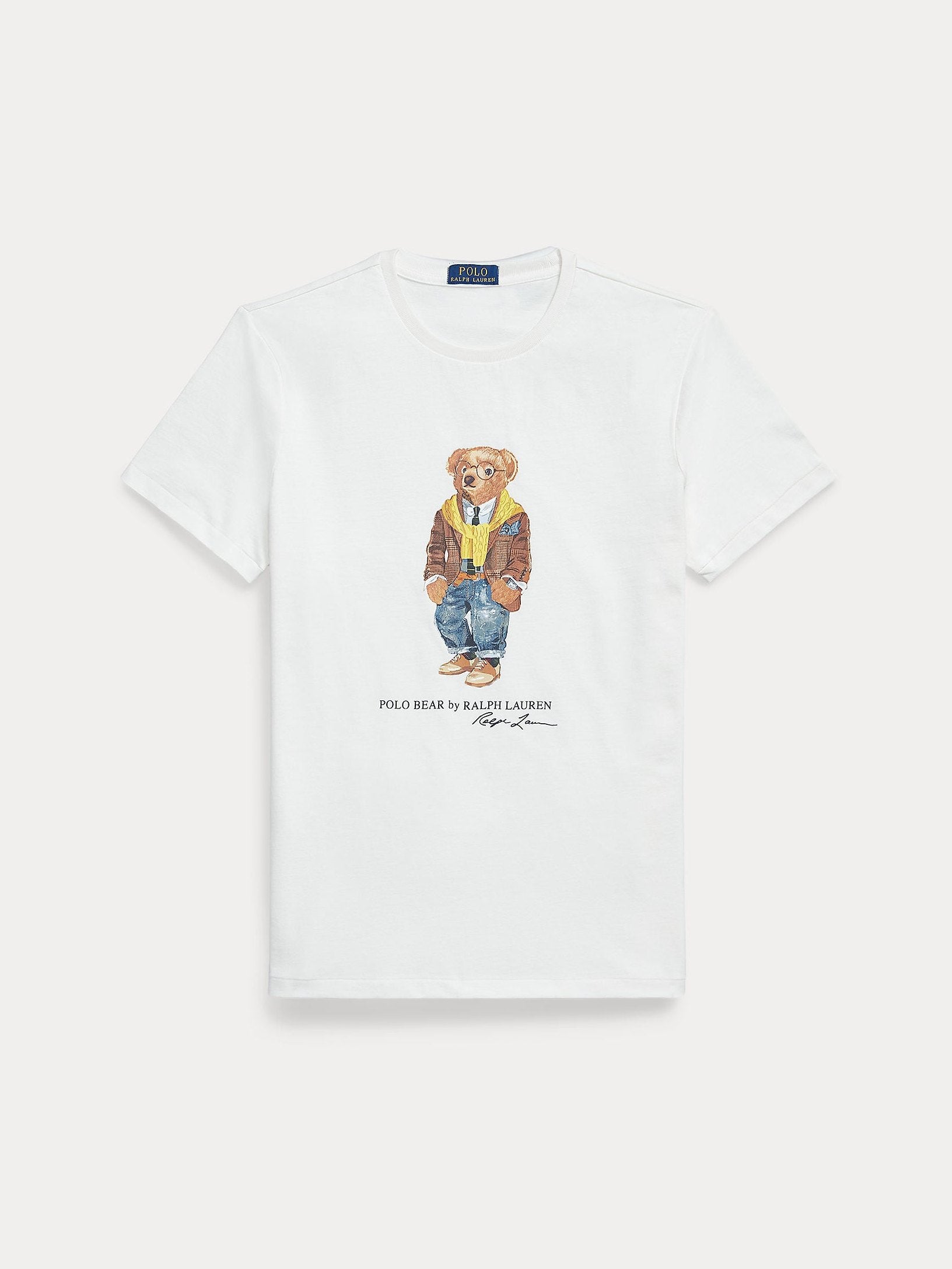 Polo Ralph Lauren miesten t-paita Short Sleeve Polo Bear t-shirt, valkoinen