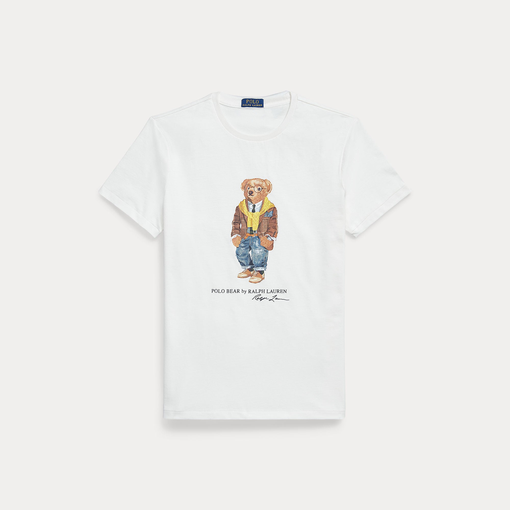 Polo Ralph Lauren miesten t-paita Short Sleeve Polo Bear t-shirt, valkoinen