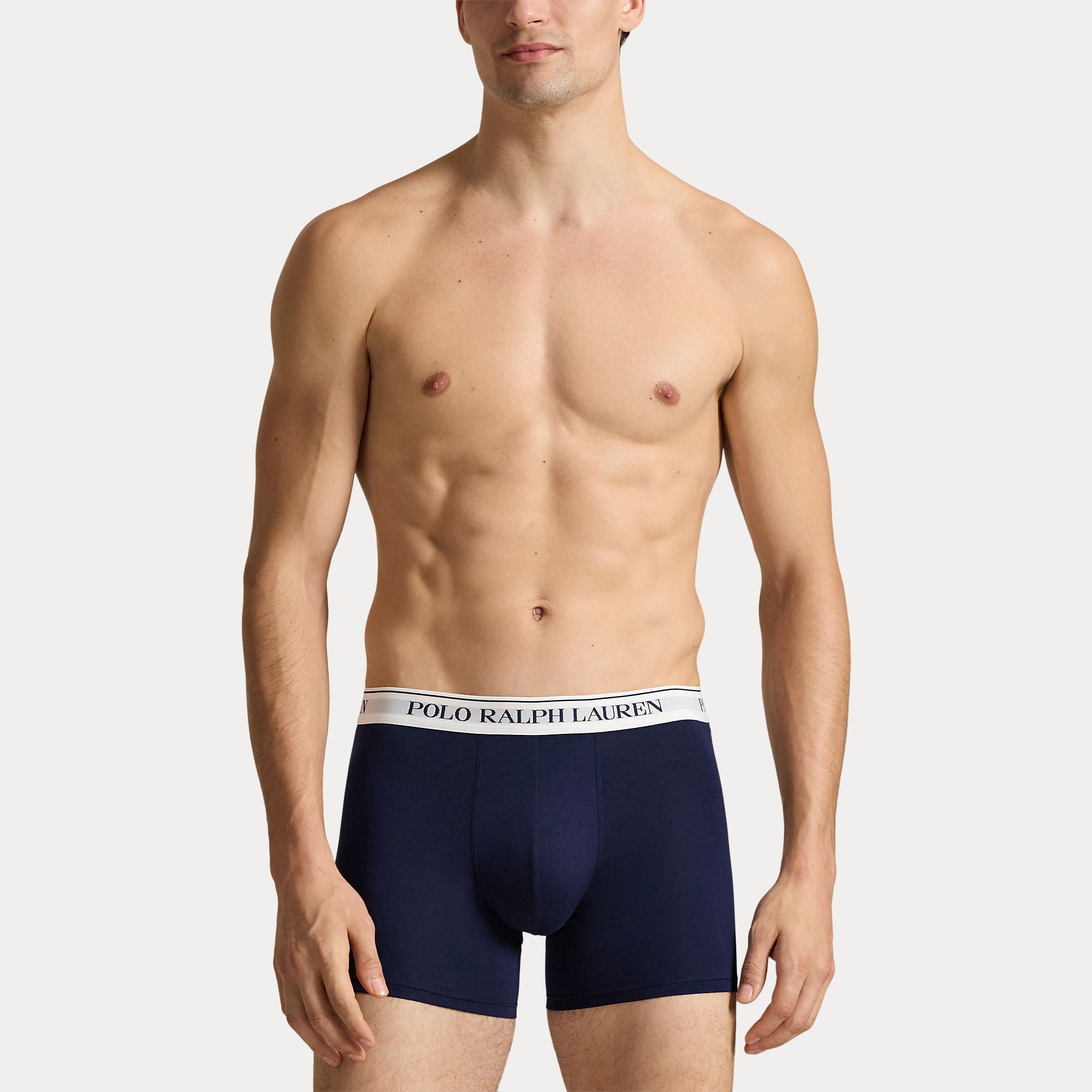 Polo Ralph Lauren Miehet Alushousut K Boxer Brief 3kpl AOP tummansininen