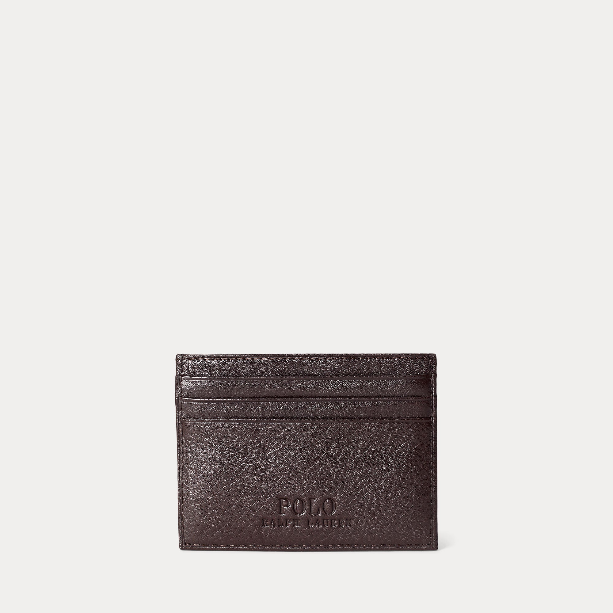 Polo Ralph Lauren miesten lompakko Multi CC Card Case Small, keskiruskea