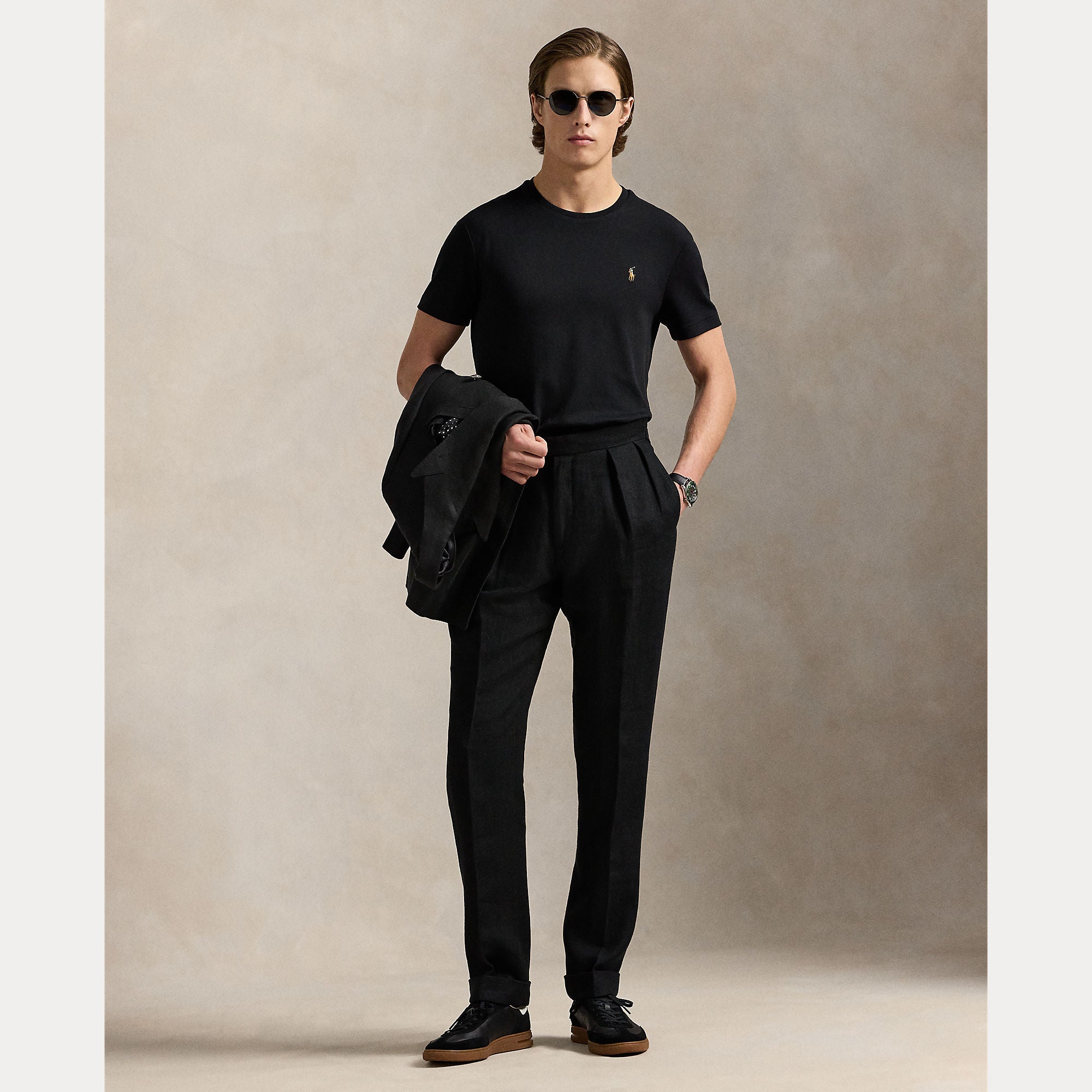 Polo Ralph Lauren miesten t-paita Short Sleeve T Shirt, musta