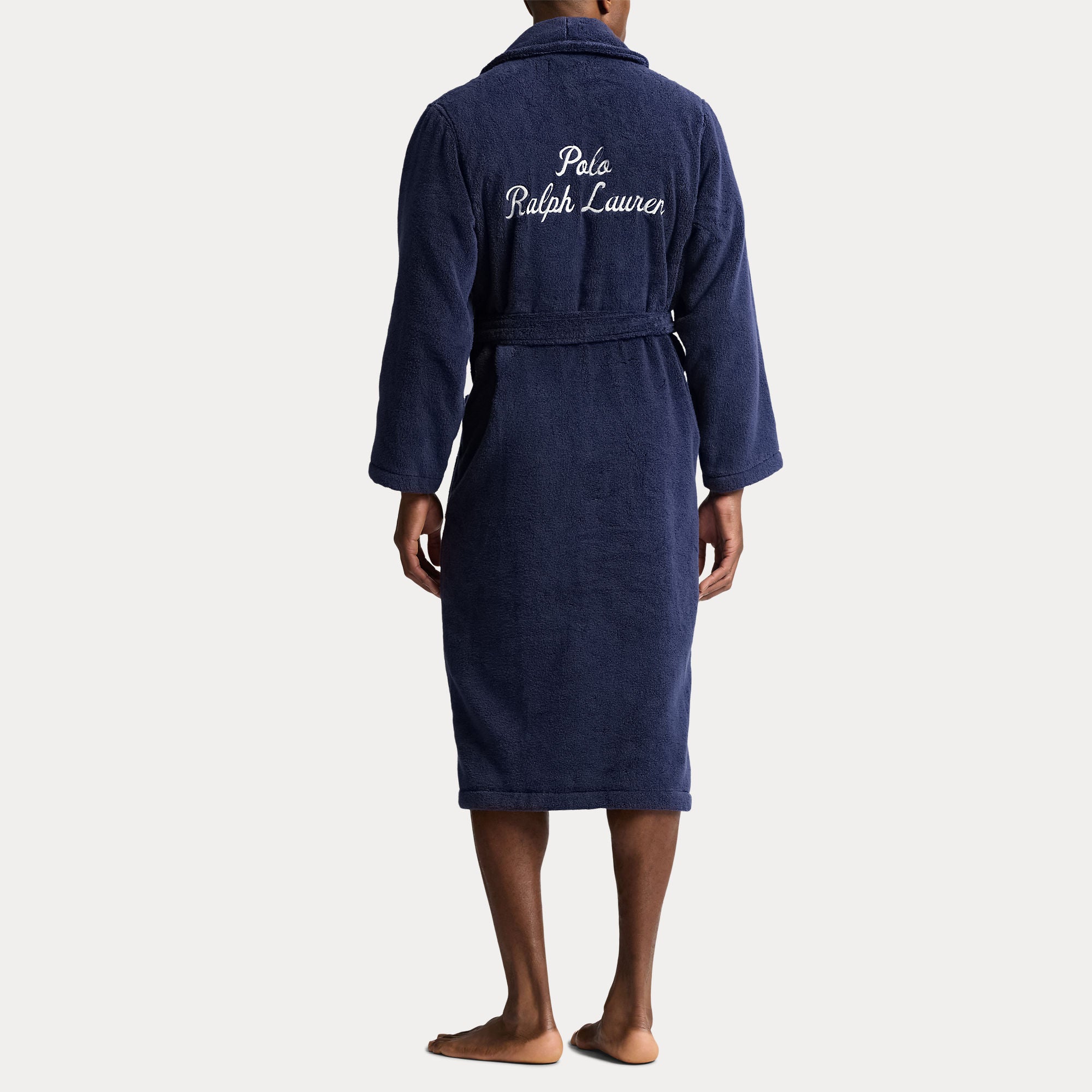 Polo Ralph Lauren miesten kylpytakki Cotton Terry Robe, tummansininen