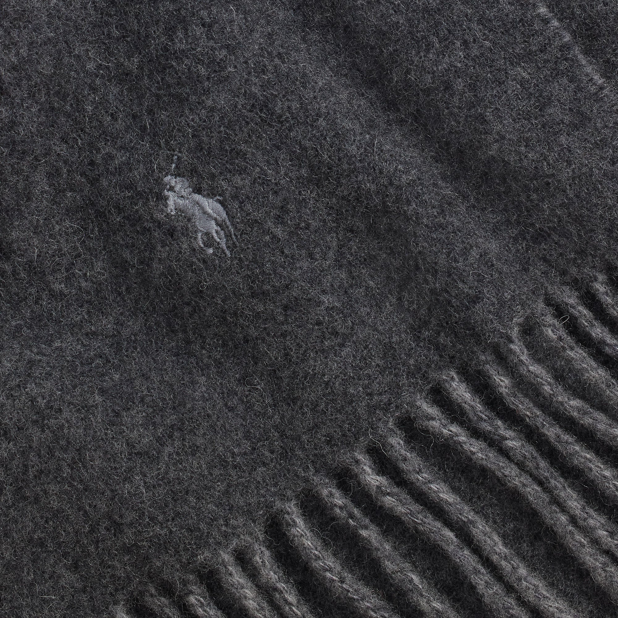 Polo Ralph Lauren huivi CLSSC RVRSBL Scarf Oblong, tummanharmaa