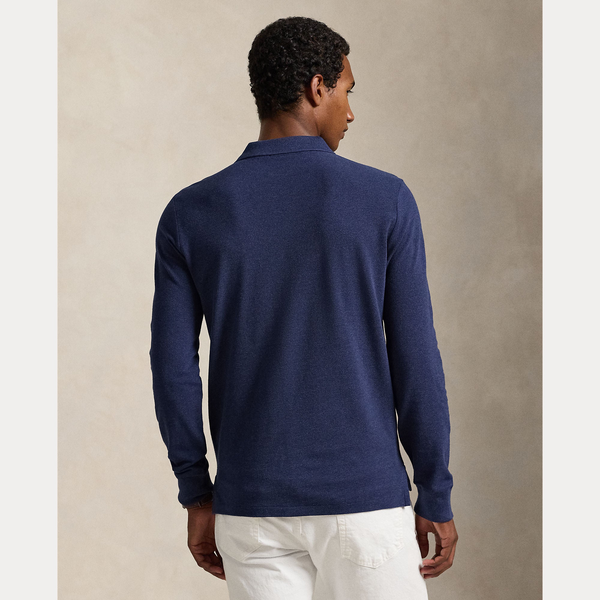 Polo Ralph Lauren Miehet Neulepusero Long Sleeve Knit, tummansininen