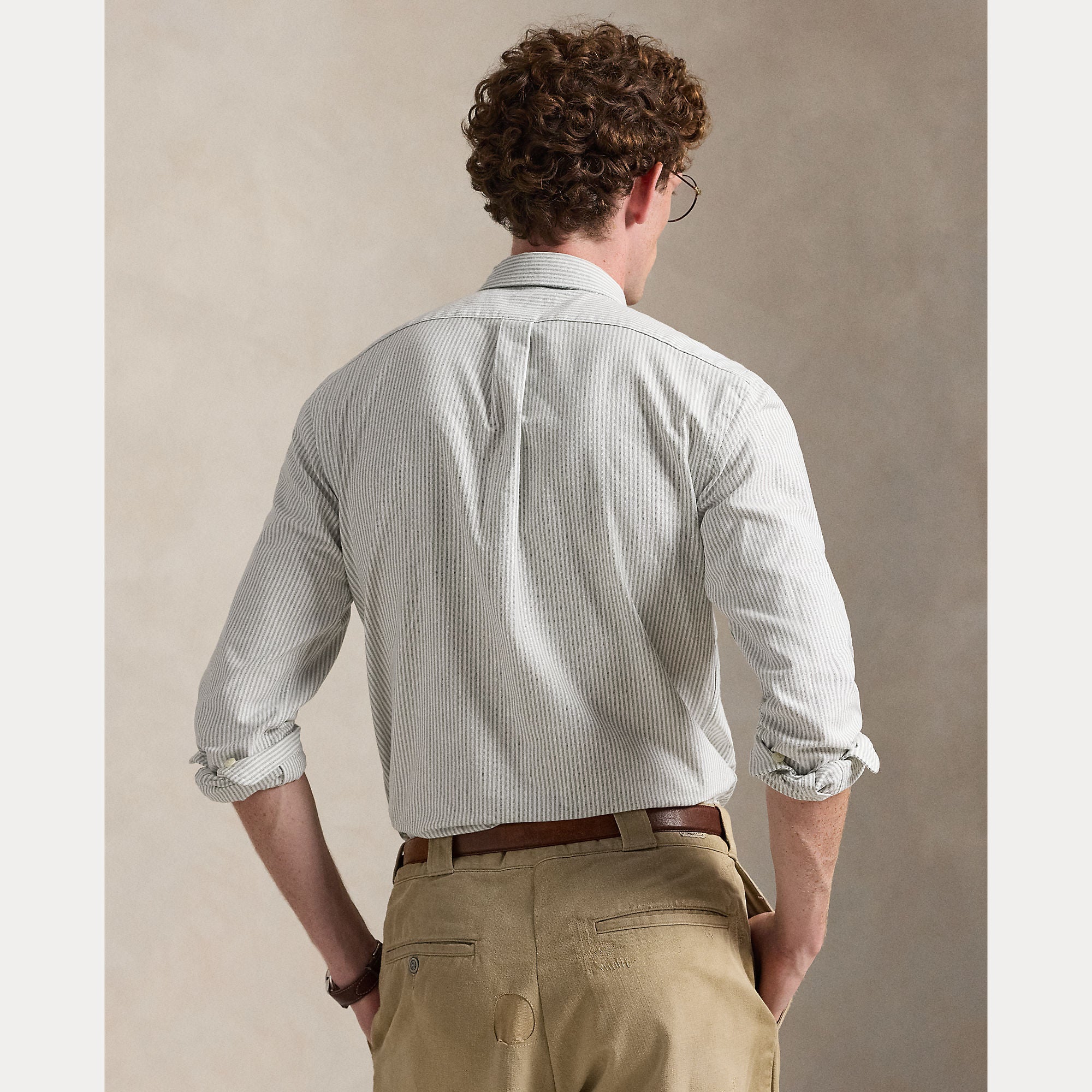 Polo Ralph Lauren miesten kauluspaita Long Sleeve Sport Shirt, vaaleanvihreä