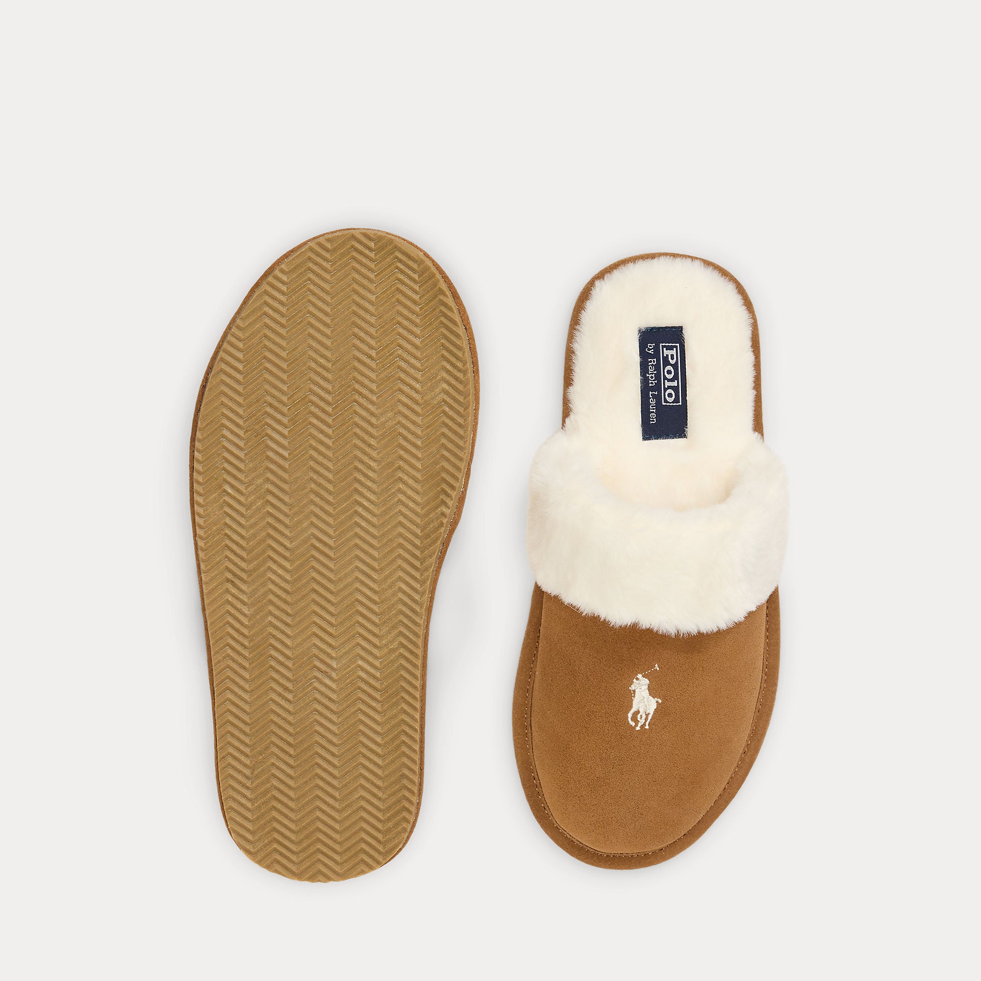 Polo Ralph Lauren naisten tossut Kelcie Flats, kameli