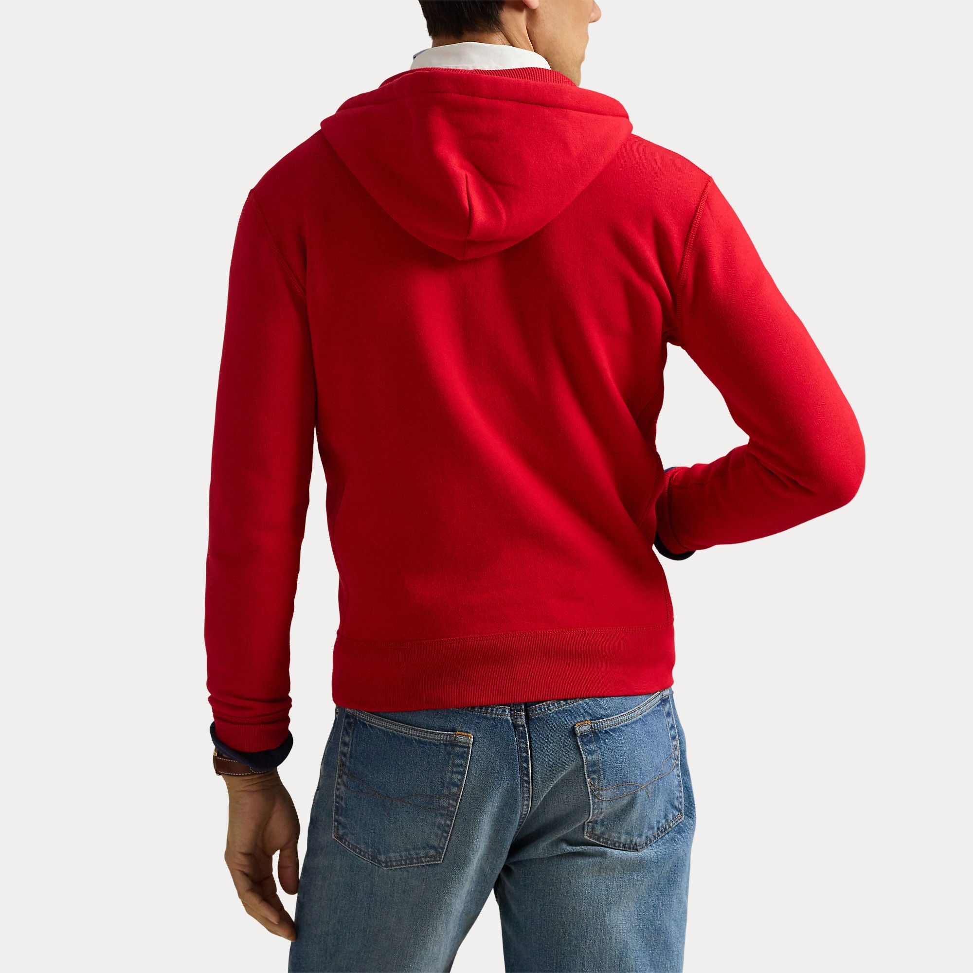 Polo Ralph Lauren miesten huppari Hood Long Sleeve Knit, punainen