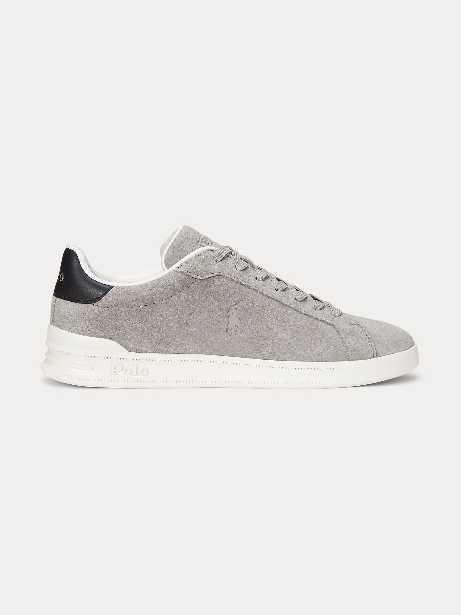 Polo Ralph Lauren miesten tennarit HRT CRT II-SNEAKERS-LOW TOP LACE, vaalenharmaa