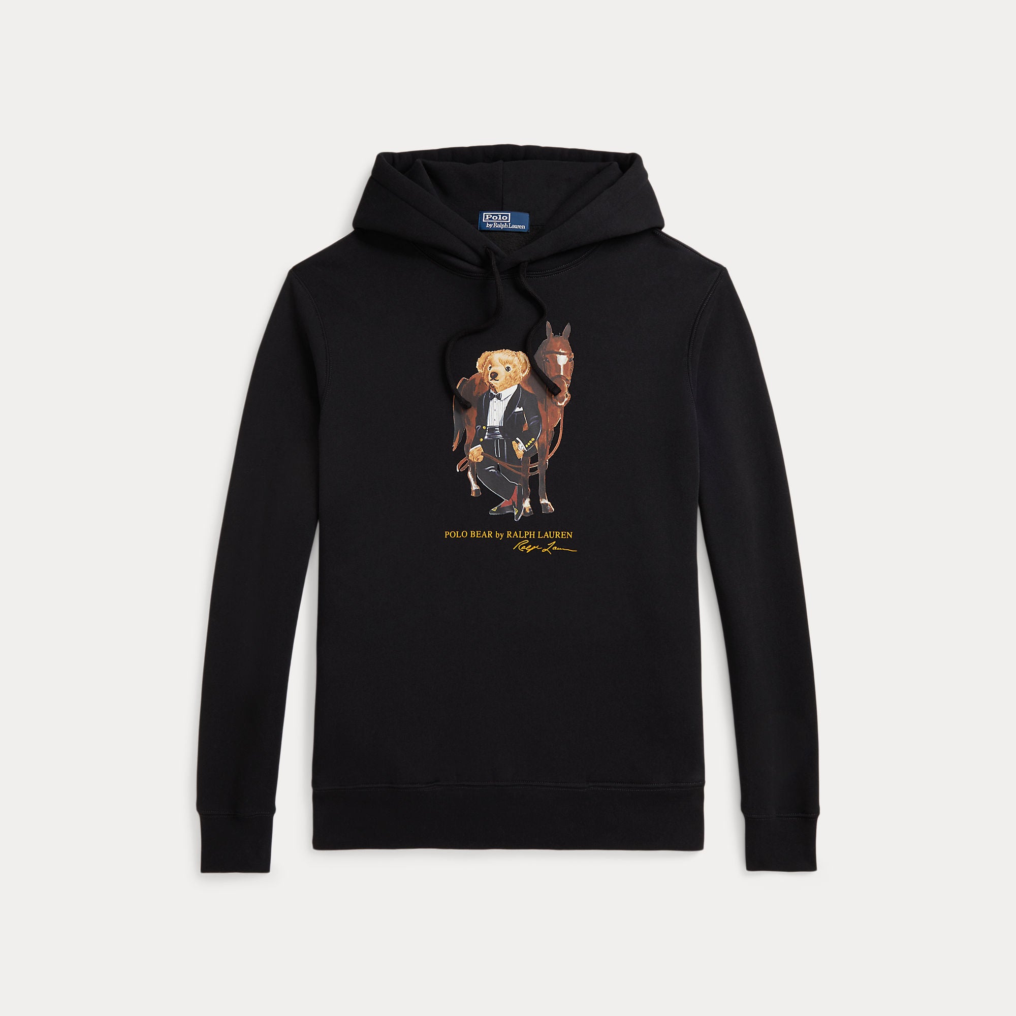 Polo Ralph Lauren miesten huppari Polo Bear Fleece Hoodie, musta