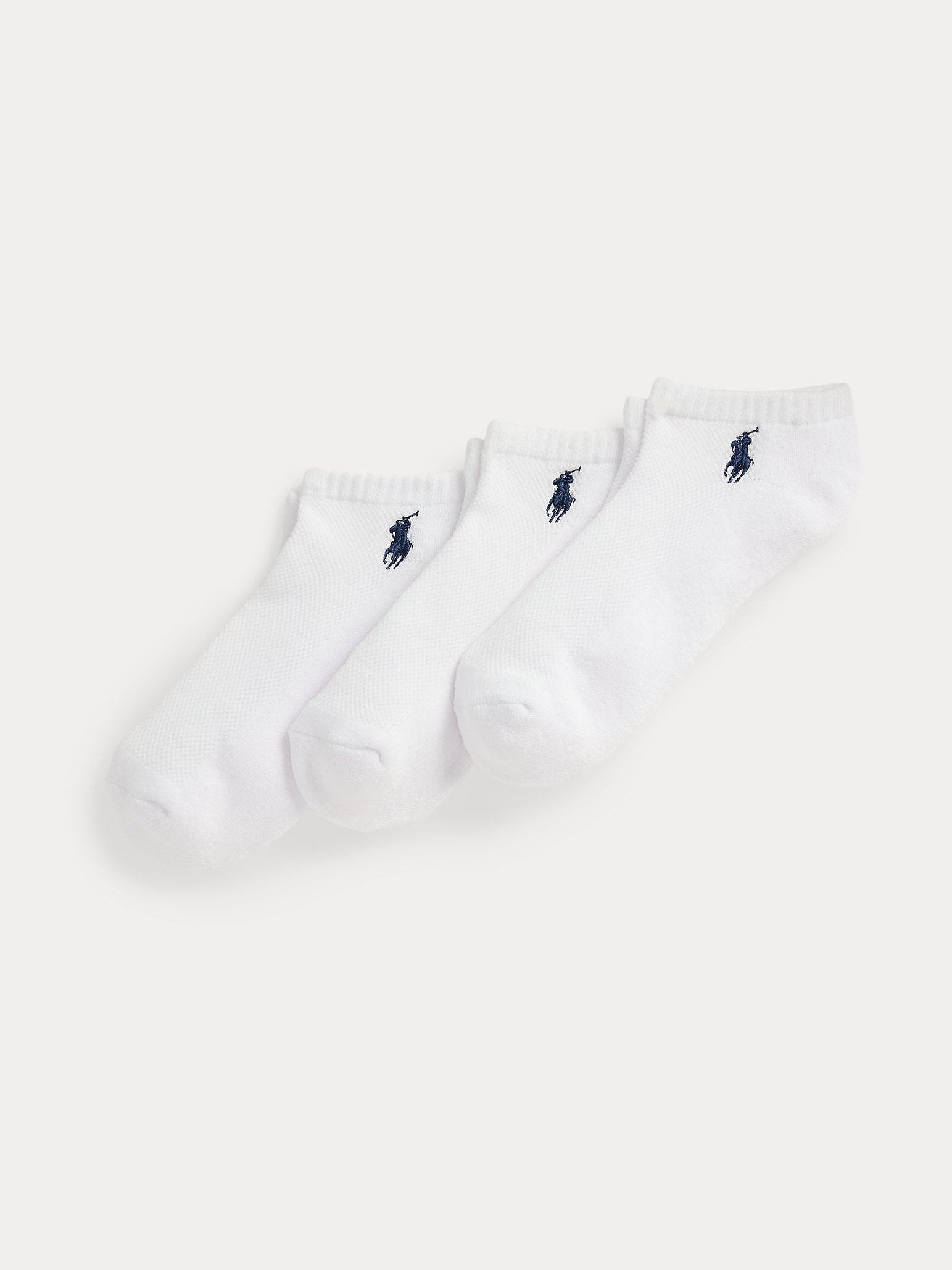 Polo Ralph Lauren naisten sukat Low 3-Pack, valkoinen