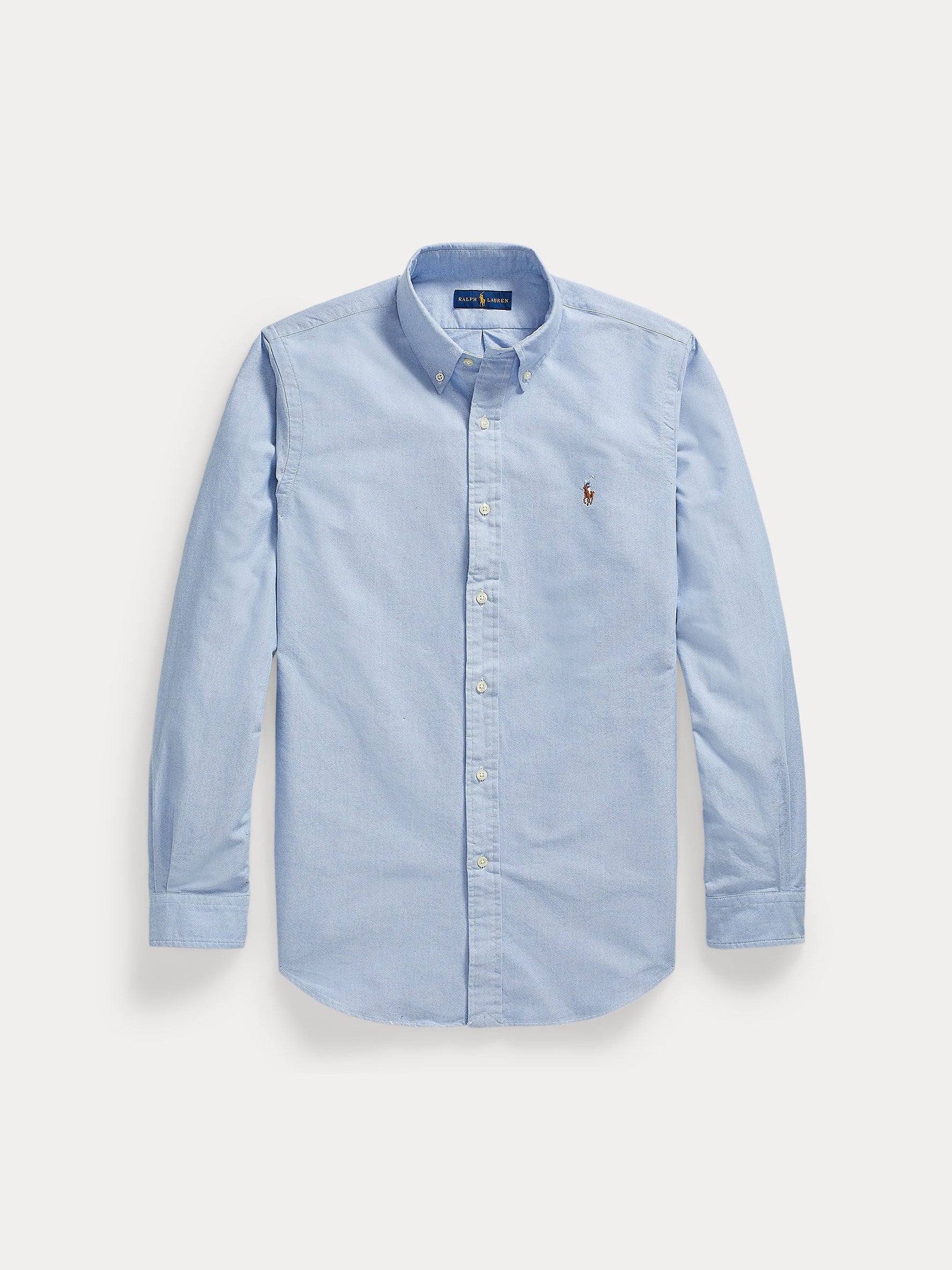 Polo Ralph Lauren miesten kauluspaita Custom Fit Oxford Shirt, vaaleansininen