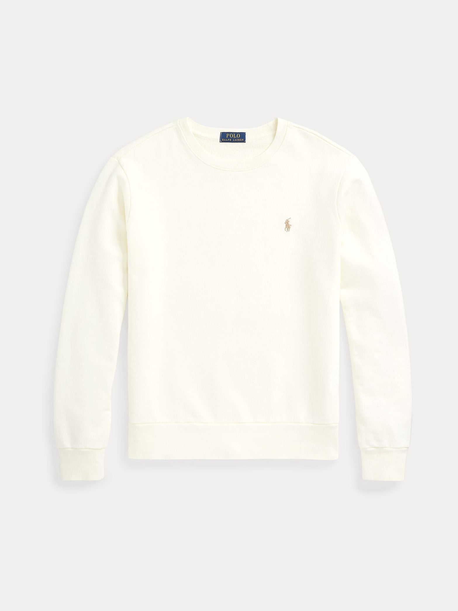 Polo Ralph Lauren miesten collegepaita Long Sleeve C Neck, valkoinen