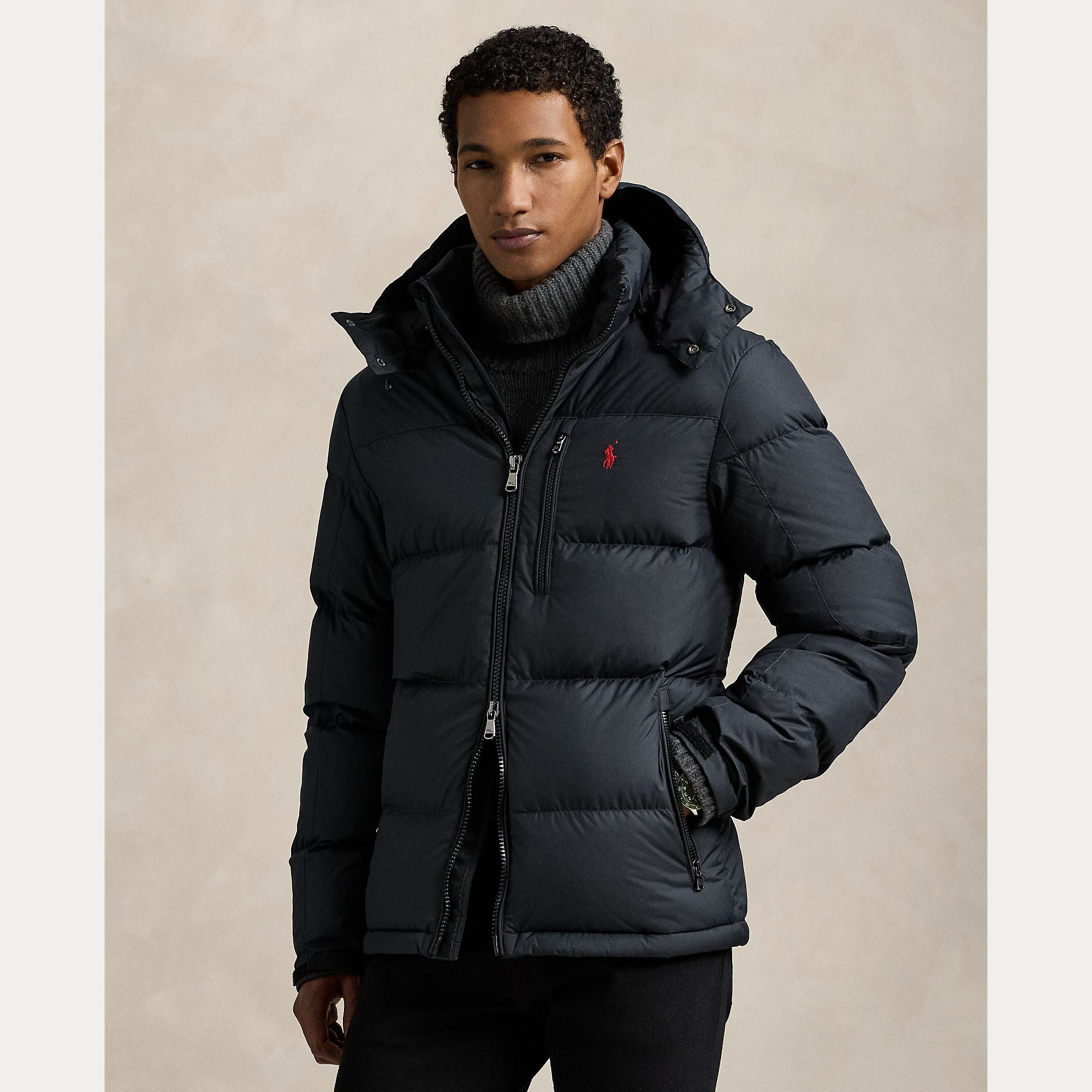 Polo Ralph Lauren miesten untuvatakki Gorham Down Jacket, musta