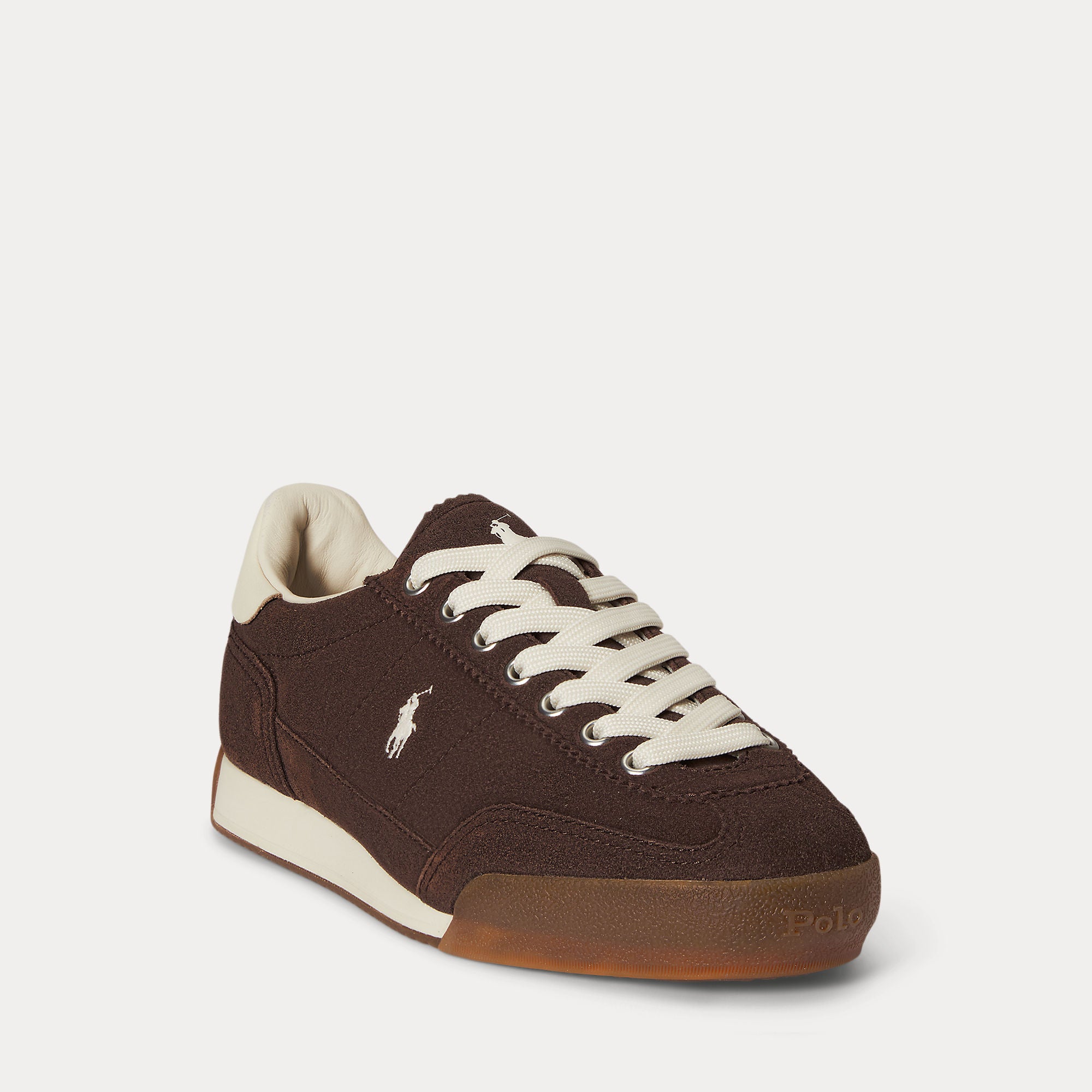 Polo Ralph Lauren naisten tennarit PP Sneaker, tummanruskea