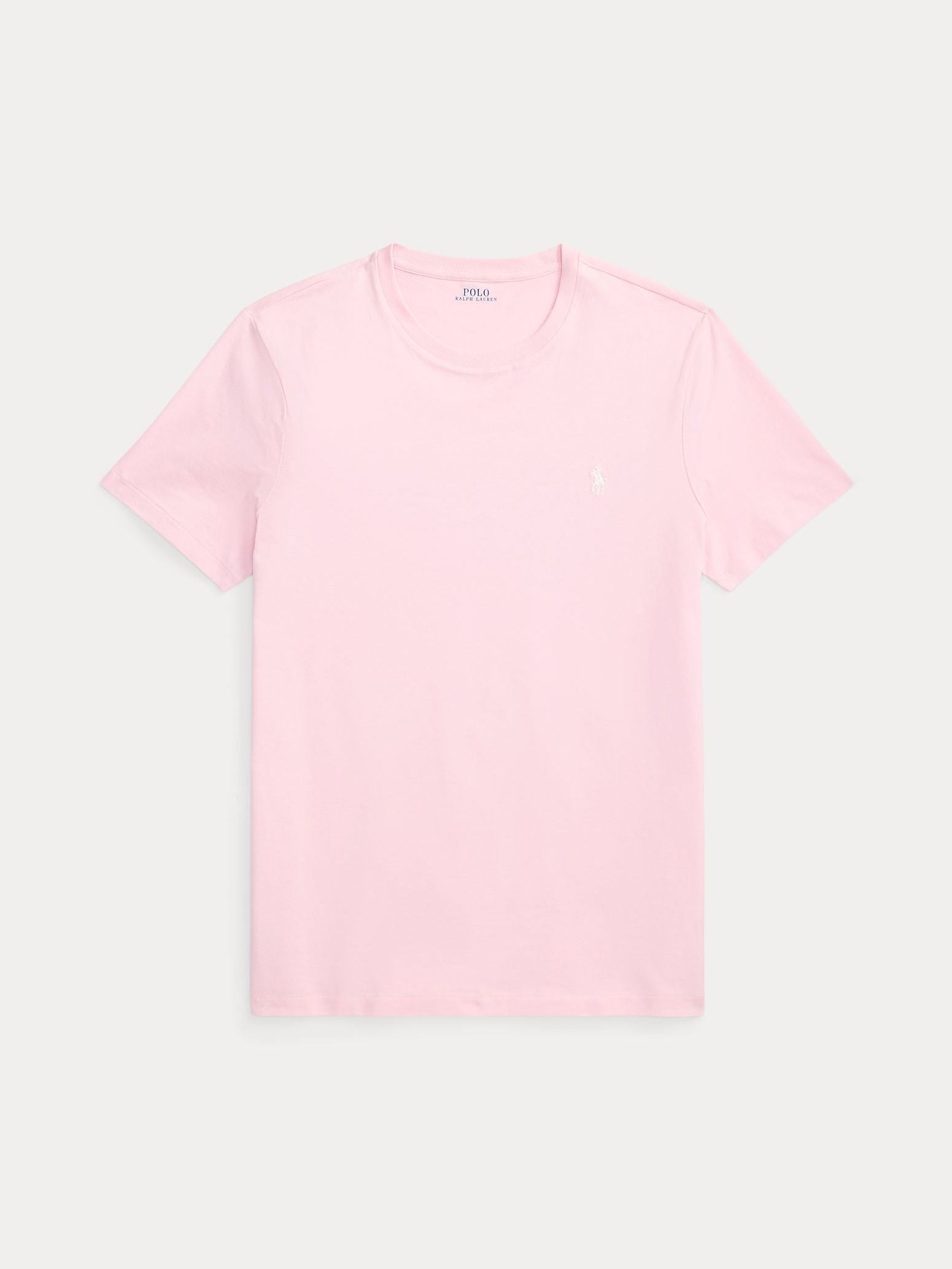 Polo Ralph Lauren miesten t-paita Custom Fit T-shirt, vaaleanpunainen