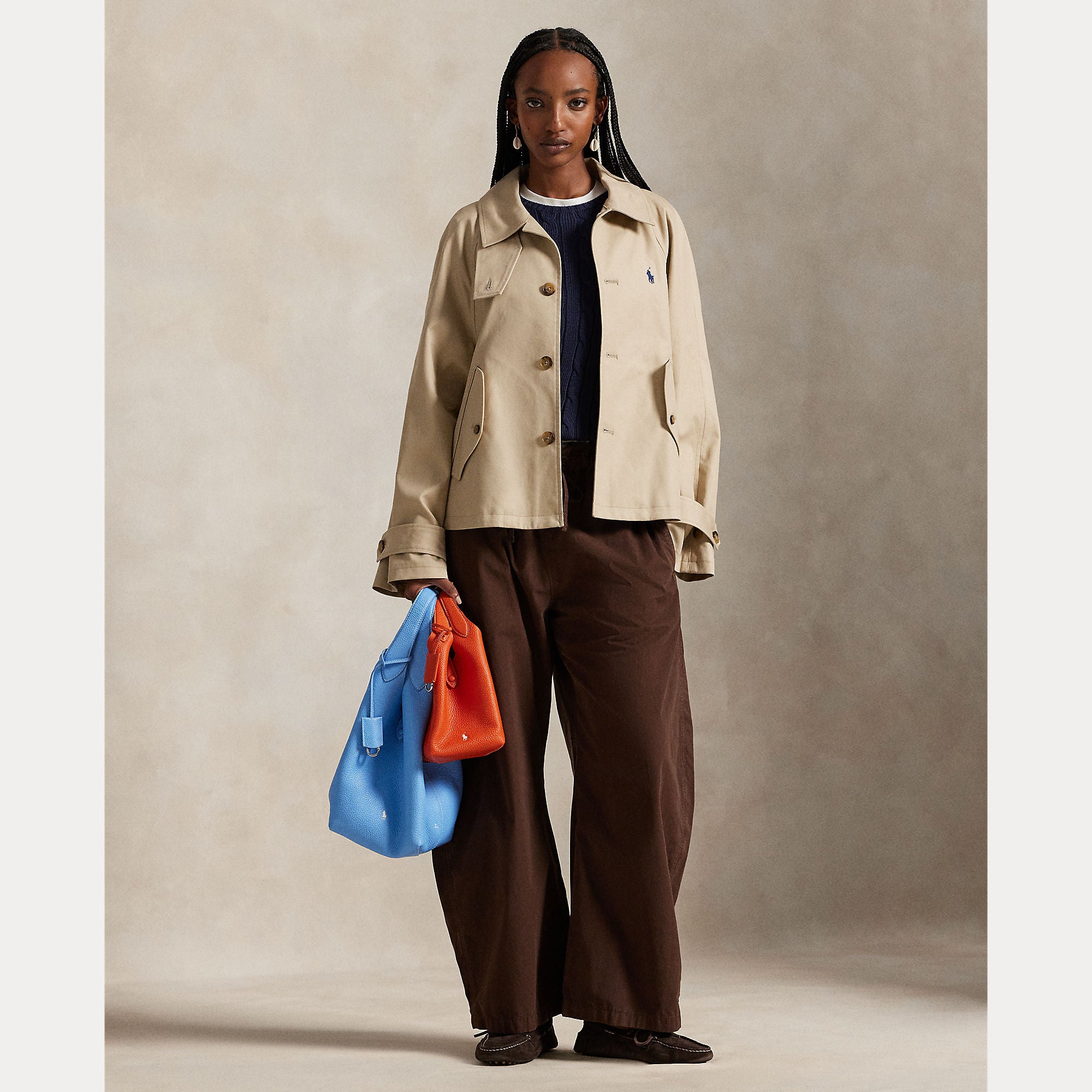 Polo Ralph Lauren naisten takki Woven Jacket, hiekka