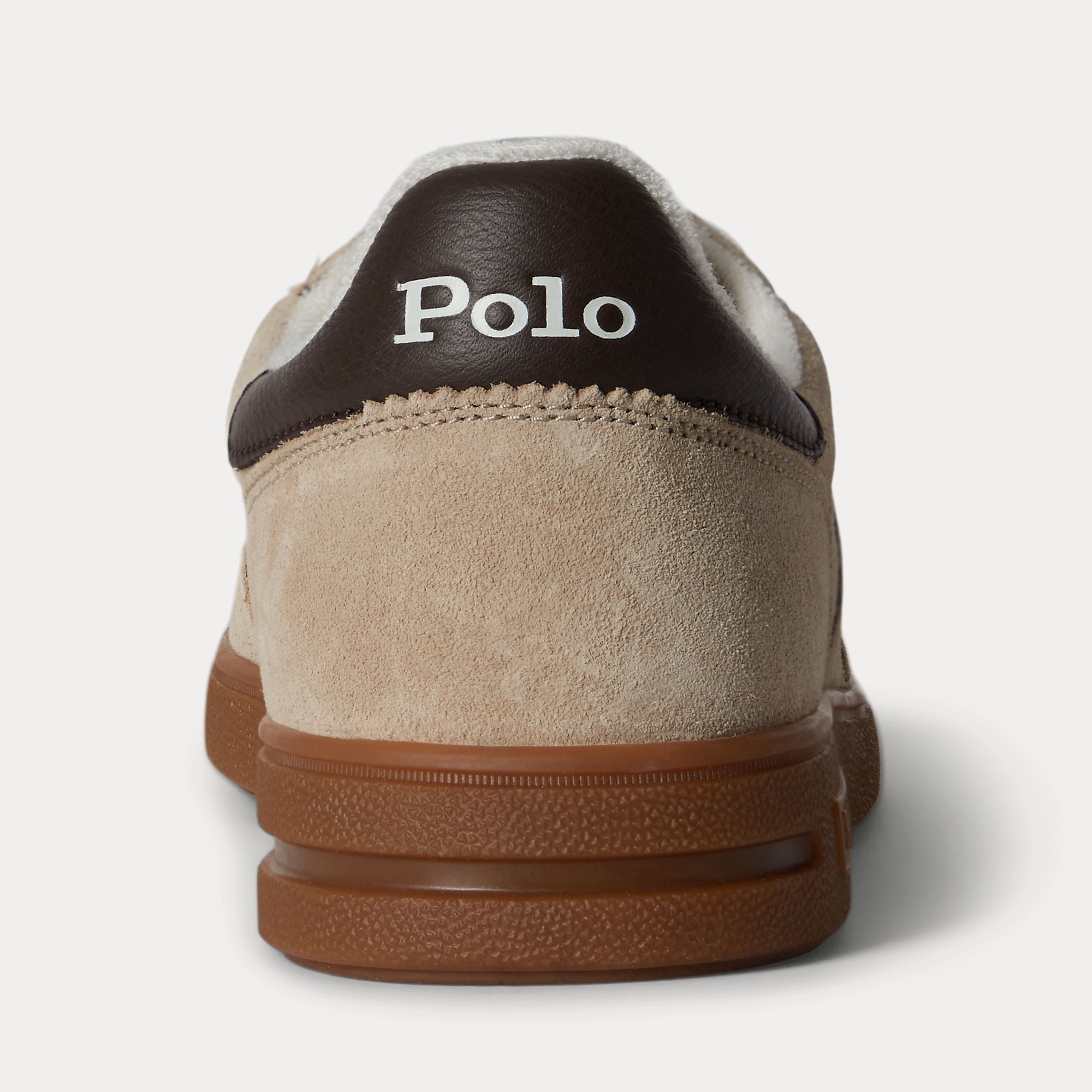 Polo Ralph Lauren miesten tennarit Bedford PP - Low Top Suede Sneaker, ruskeanharmaa