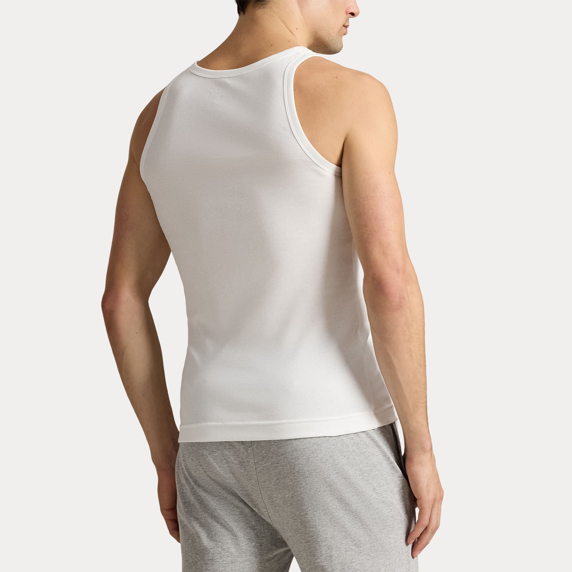 Polo Ralph Lauren miesten aluspaidat Classic Tank 2 Pack, valkoinen