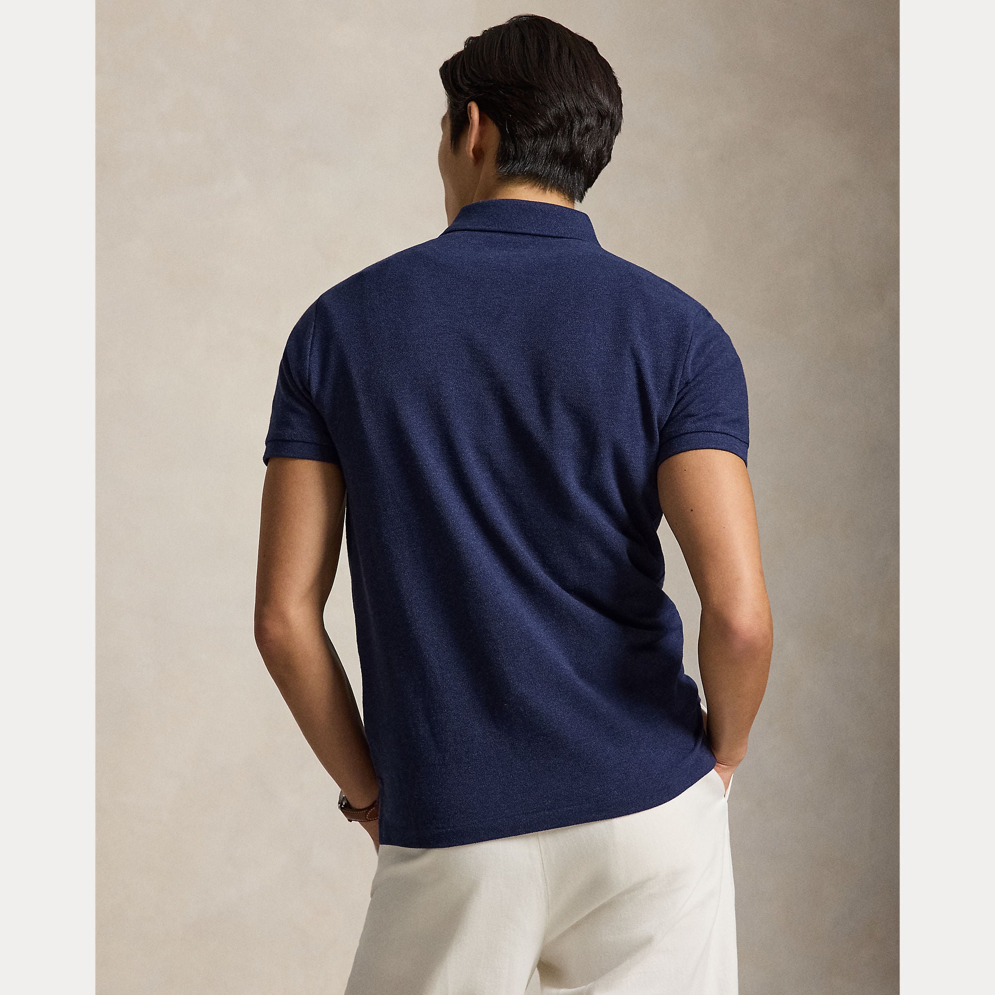 Polo Ralph Lauren miesten pikeepaita Polo Pikee Custom Slim, tummansininen