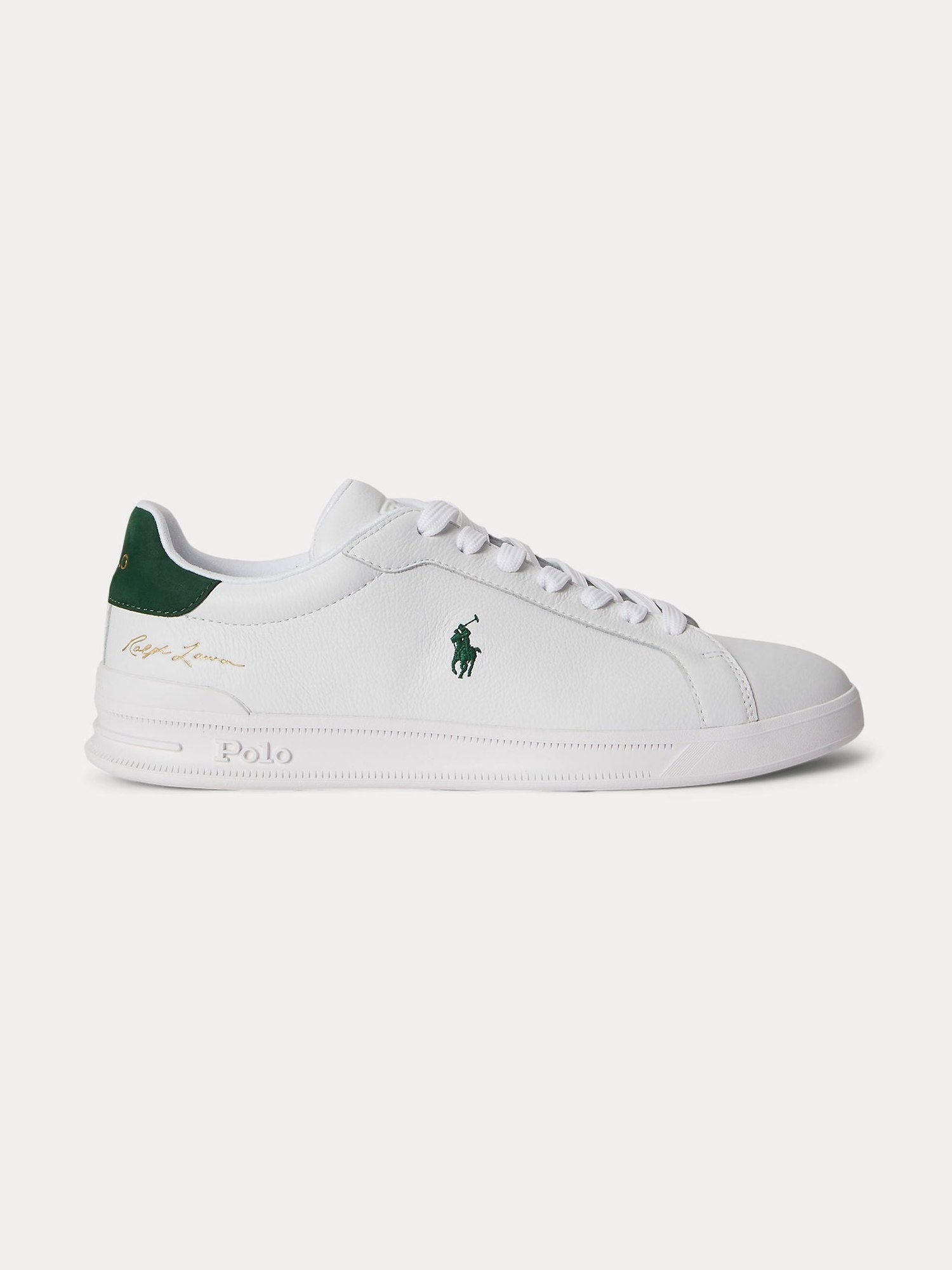 Polo Ralph Lauren miesten tennarit HRT CRT II Sneakers Low Top Lace, valkoinen