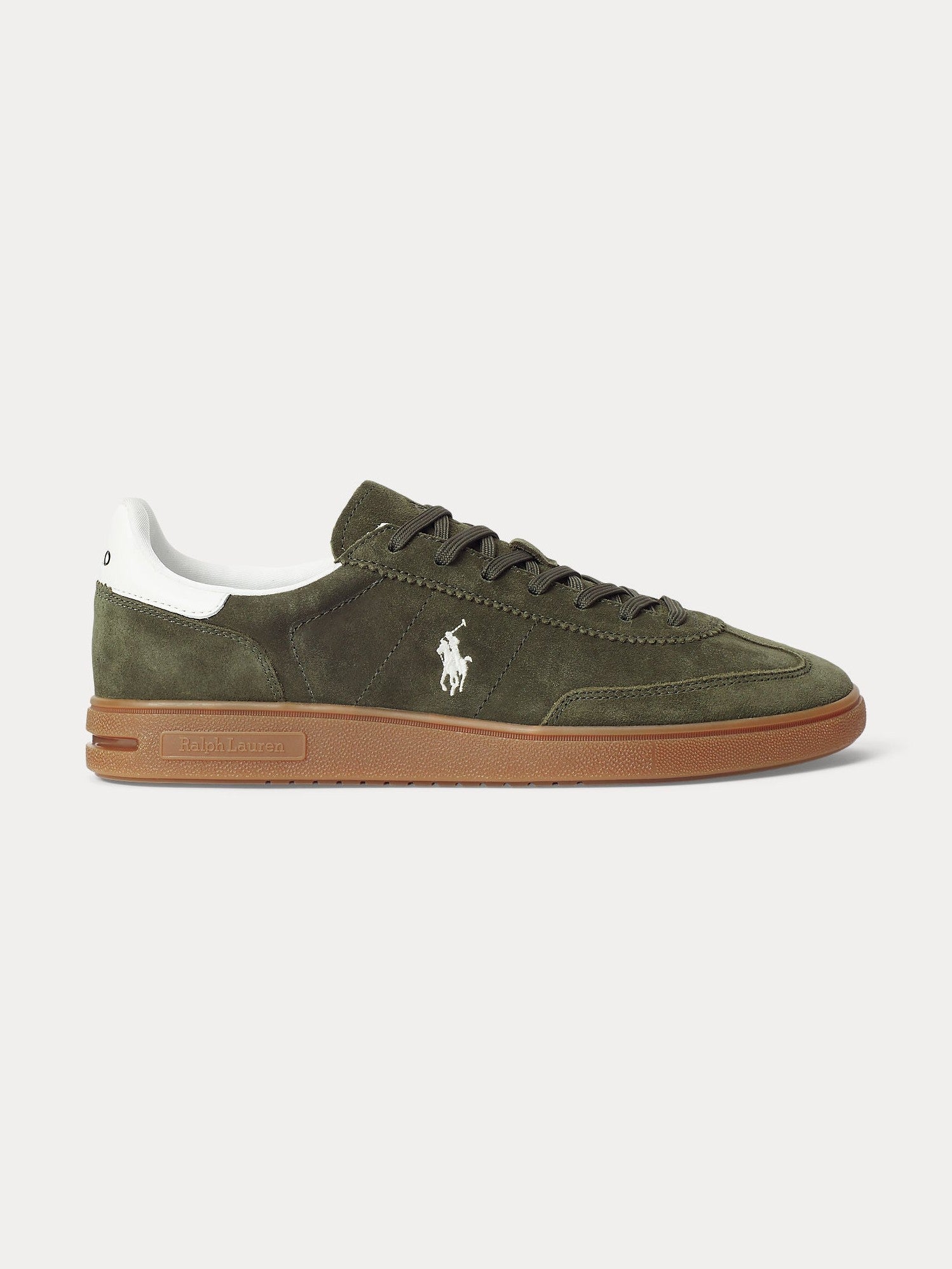 Polo Ralph Lauren miesten tennarit Bedford Suede Sneaker, tummanvihreä