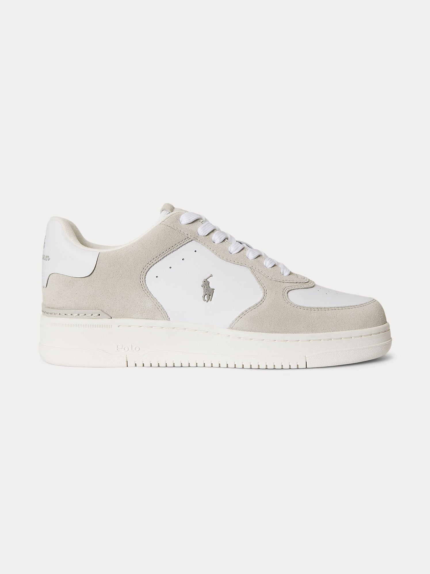 Polo Ralph Lauren miesten tennarit Masters CRT Sneakers Low Top, vaaleanharmaa