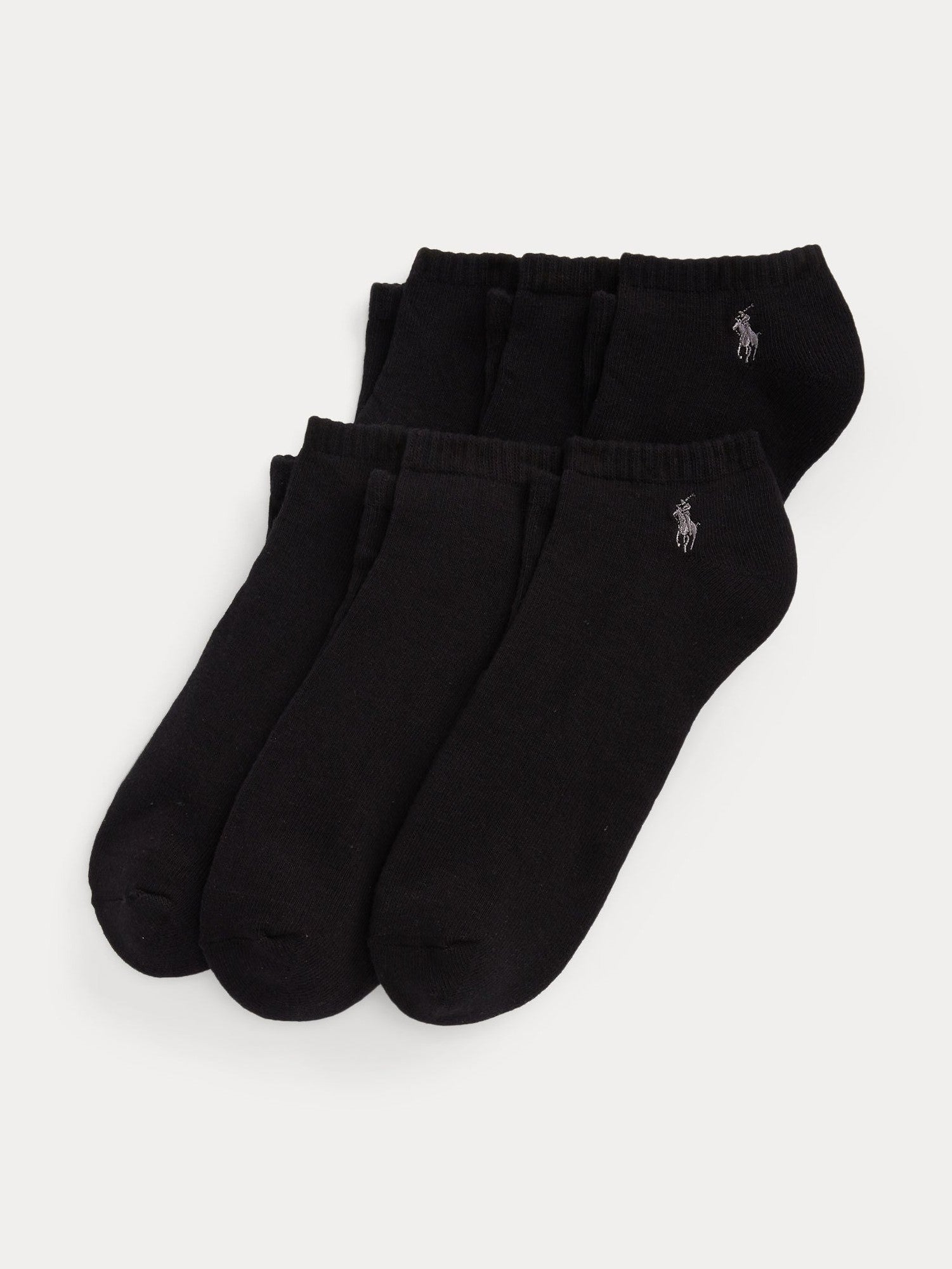Polo Ralph Lauren miesten sukat Polo Sneaker 6-pack, Musta