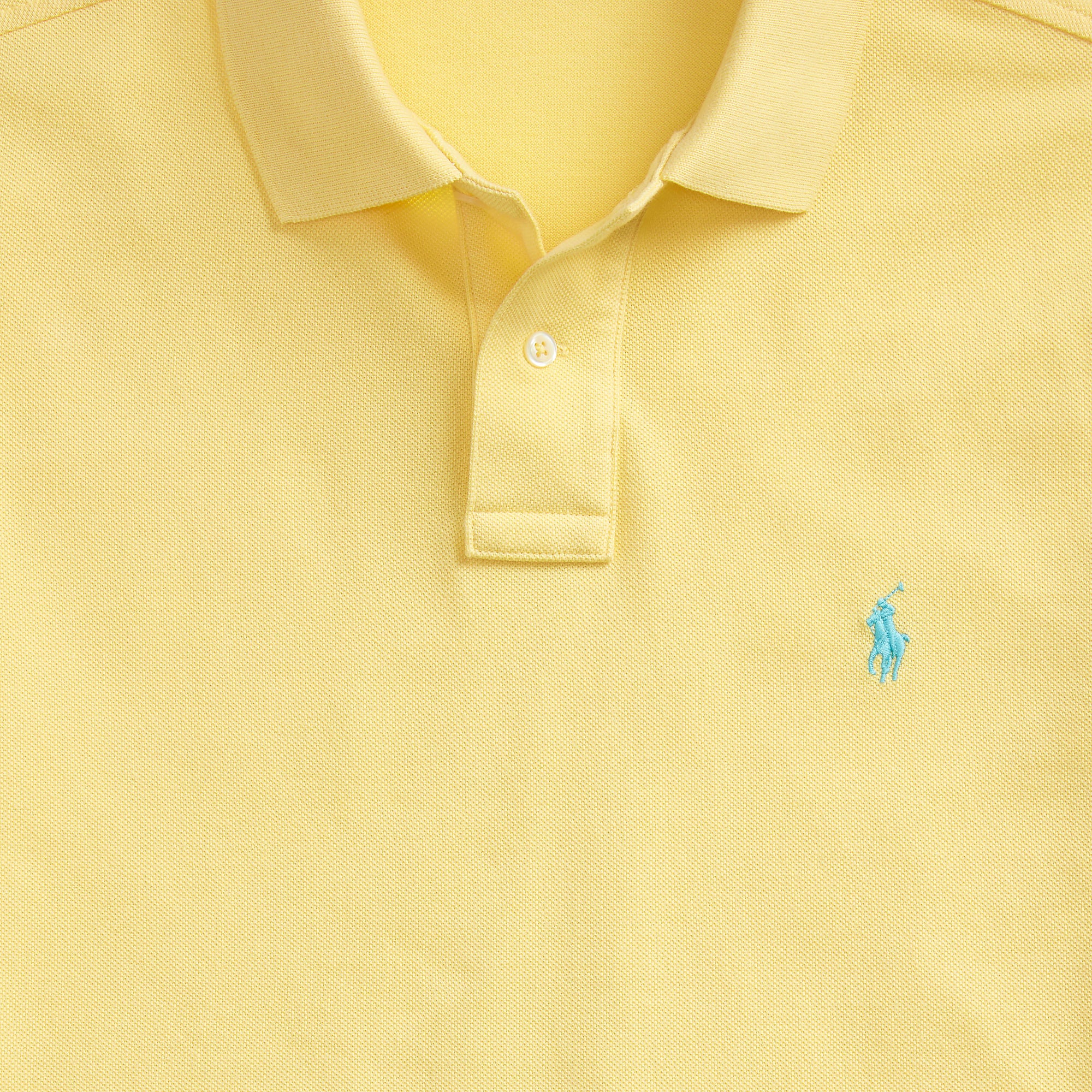 Polo Ralph Lauren miesten pikeepaita Iconic Mesh Polo Shirt, keltainen