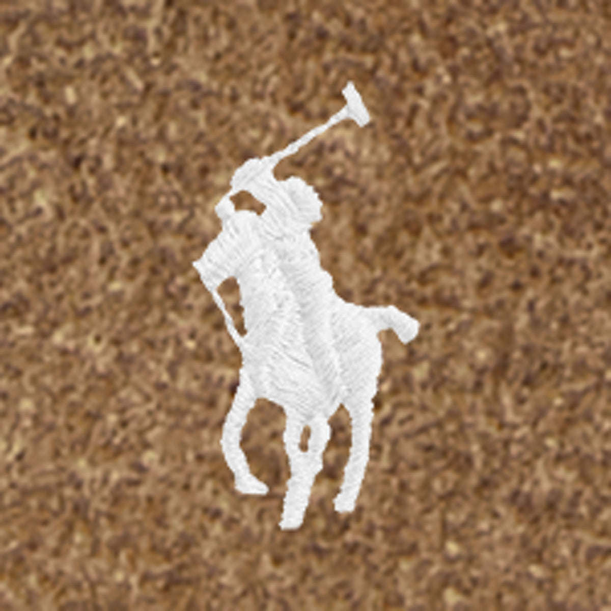 Polo Ralph Lauren naisten tennarit PP Sneaker, kameli, pehmeä velour-nahkainen pinta ja valkoinen brodeerattu ratsastajalogo