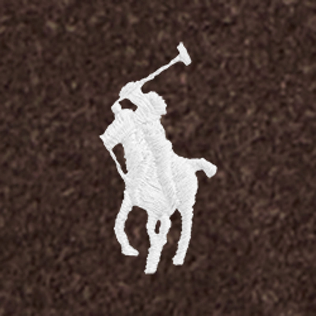 Polo Ralph Lauren naisten tennarit PP Sneaker, tummanruskea, pehmeää velour-nahkaa ja valkoinen brodeerattu ratsastajalogo tummanruskealla pinnalla