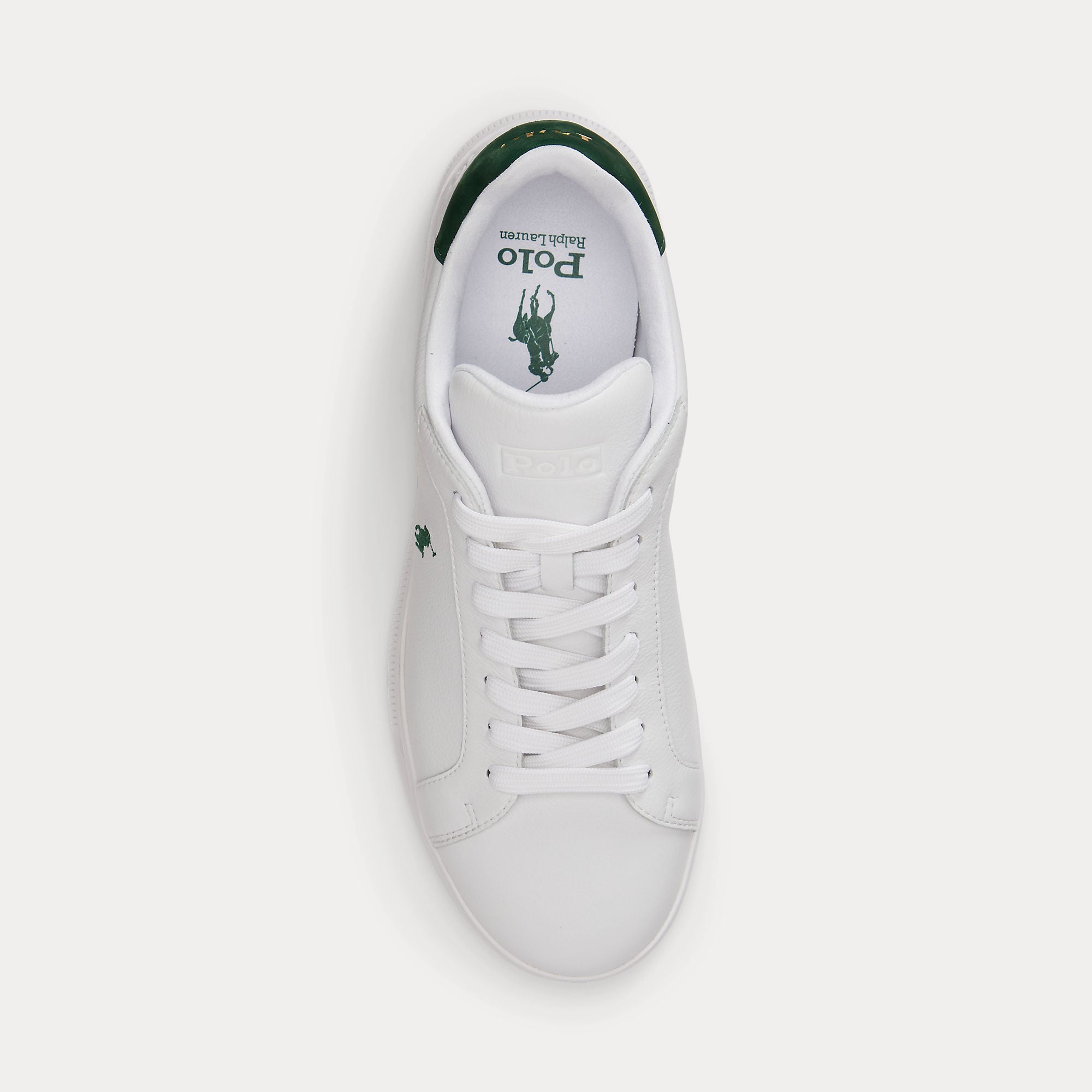 Polo Ralph Lauren miesten tennarit HRT CRT II Sneakers Low Top Lace, valkoinen
