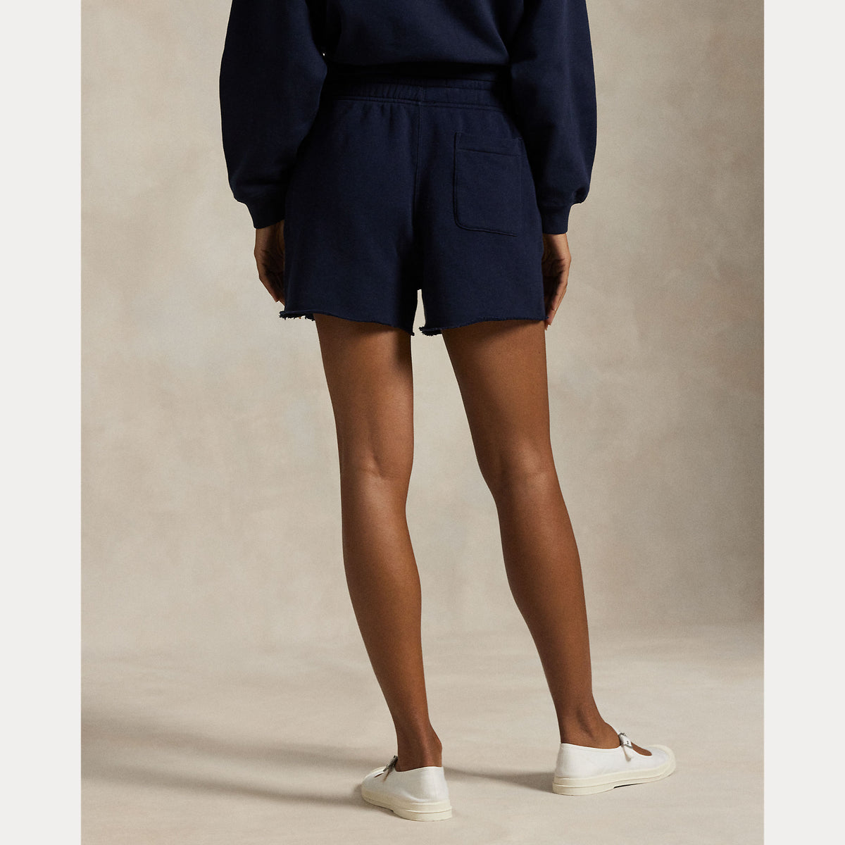 Polo Ralph Lauren naisten shortsit Knit-Shorts, tummansininen