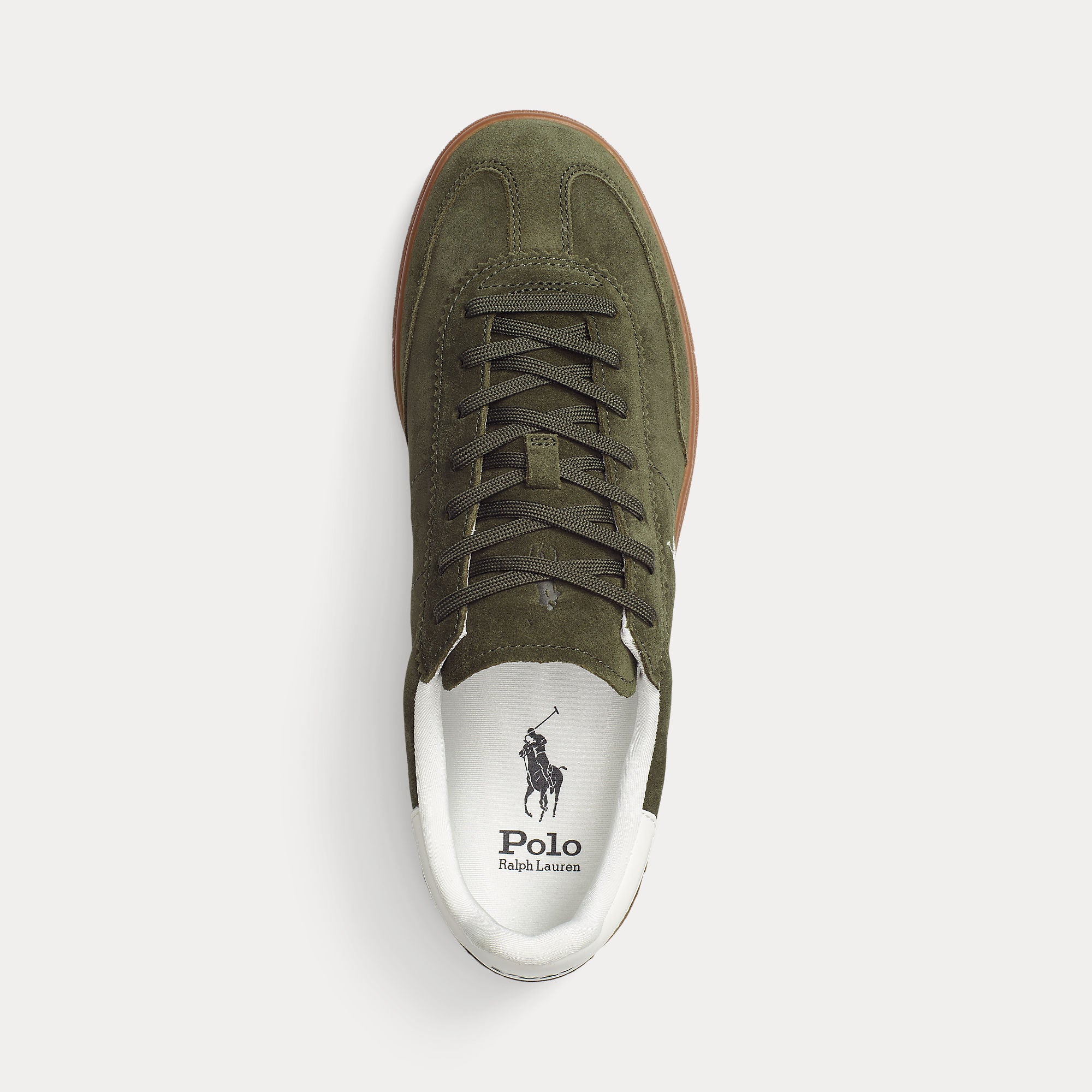 Polo Ralph Lauren miesten tennarit Bedford Suede Sneaker, tummanvihreä