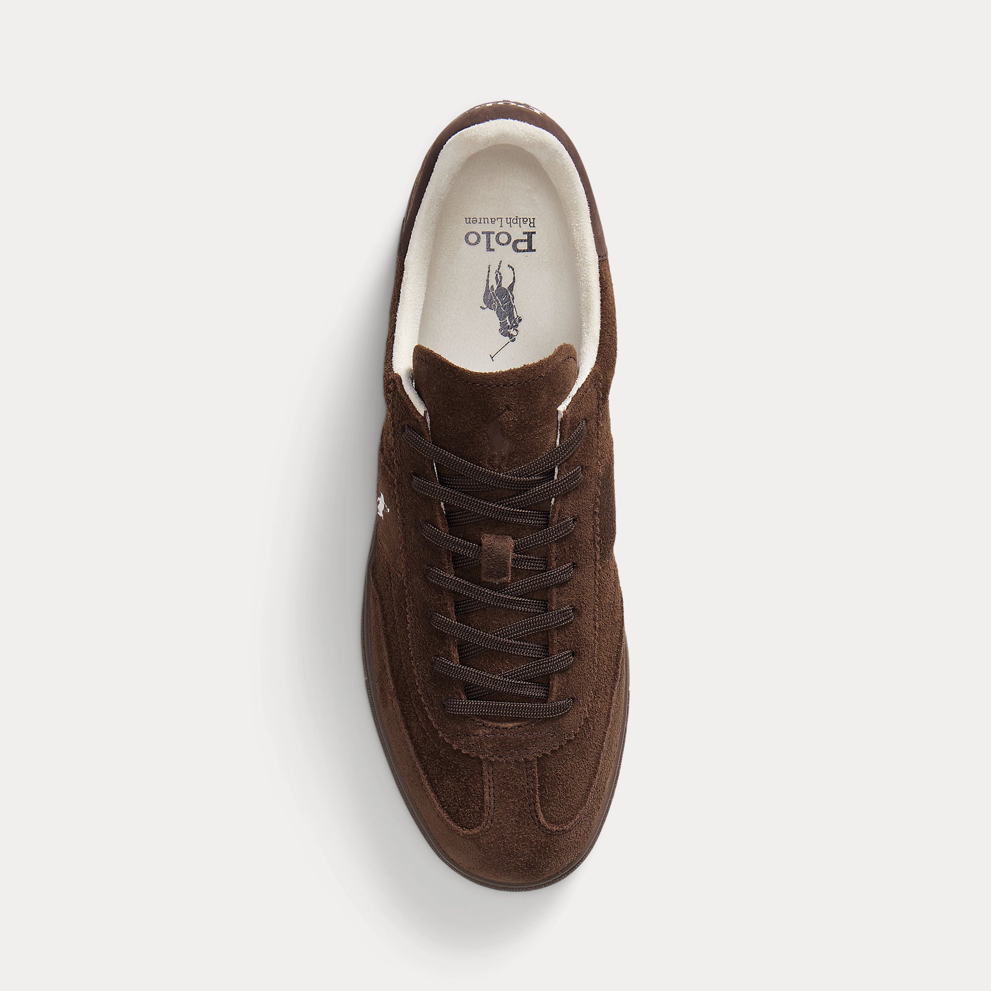 Polo Ralph Lauren miesten tennarit Bedford Suede Sneaker, tummanruskea