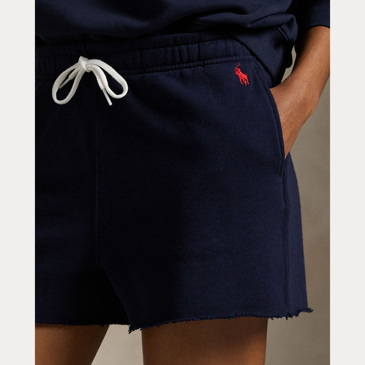 Polo Ralph Lauren naisten shortsit Knit-Shorts, tummansininen