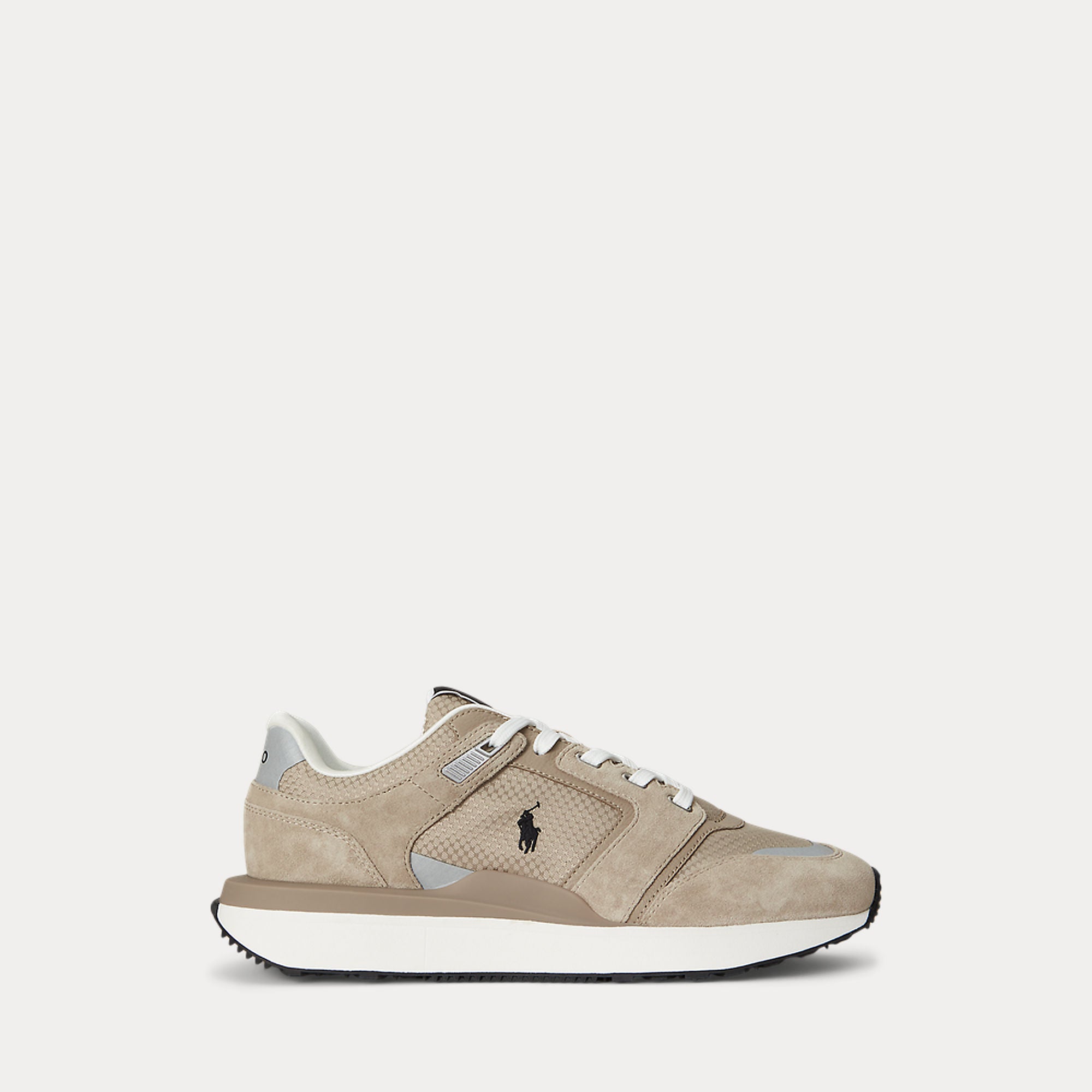 Polo Ralph Lauren miesten Lenkkarit Train 89 V2-Sneakers-Low Top Lace, Vaalea beige