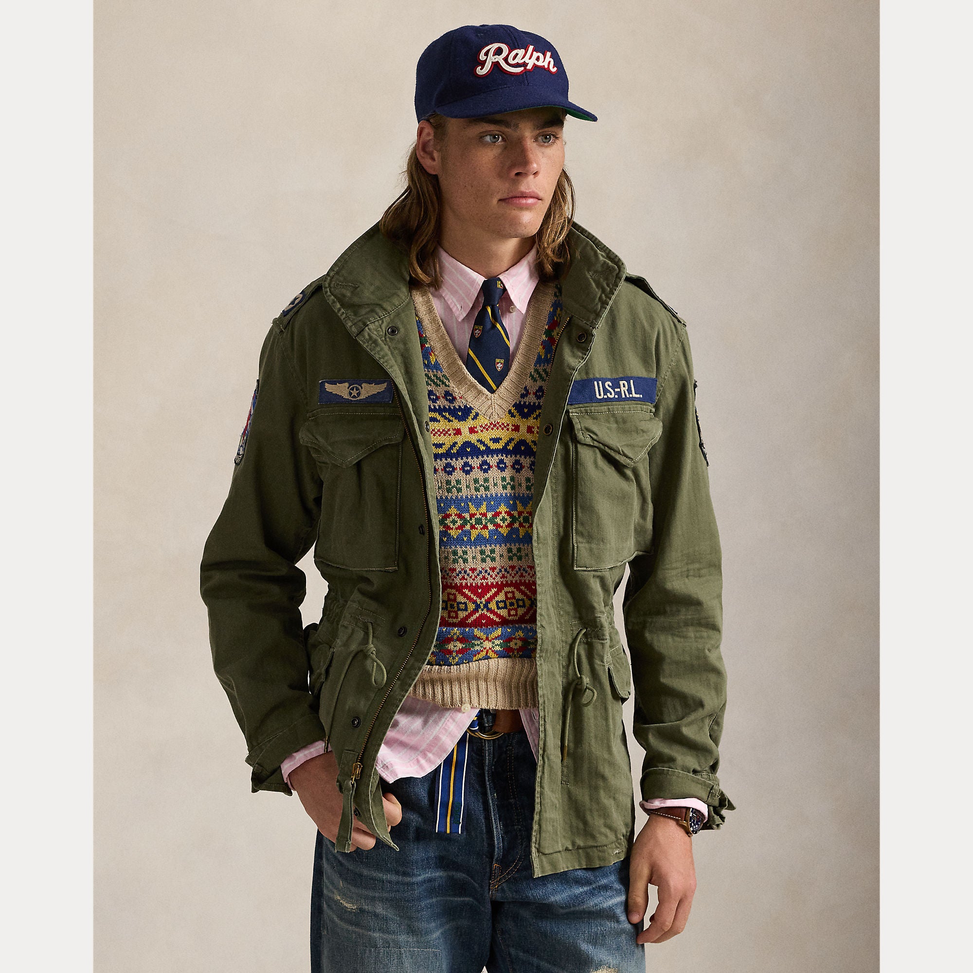 Polo Ralph Lauren miesten takki Field Jacket, Khaki