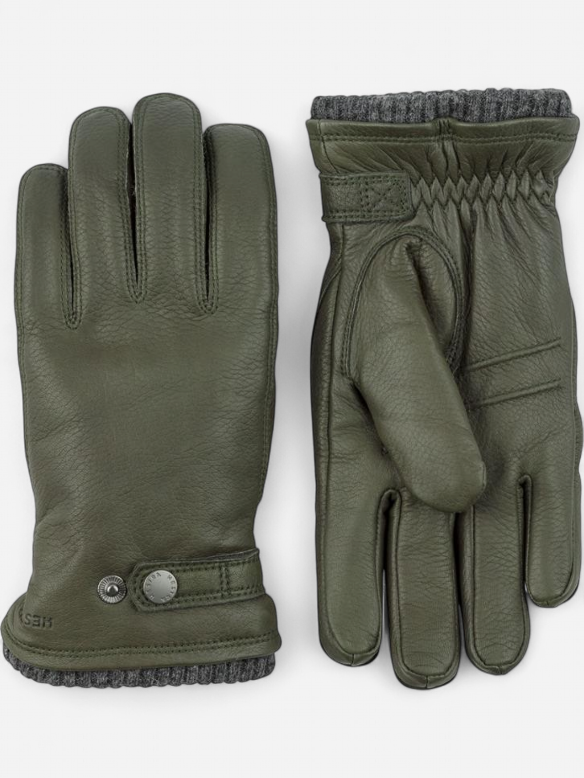 UTSJÖ FLEECE LINER BUCKLE ELKSIN GLOVE TUMMANVIHREÄ - Kekäle.fi