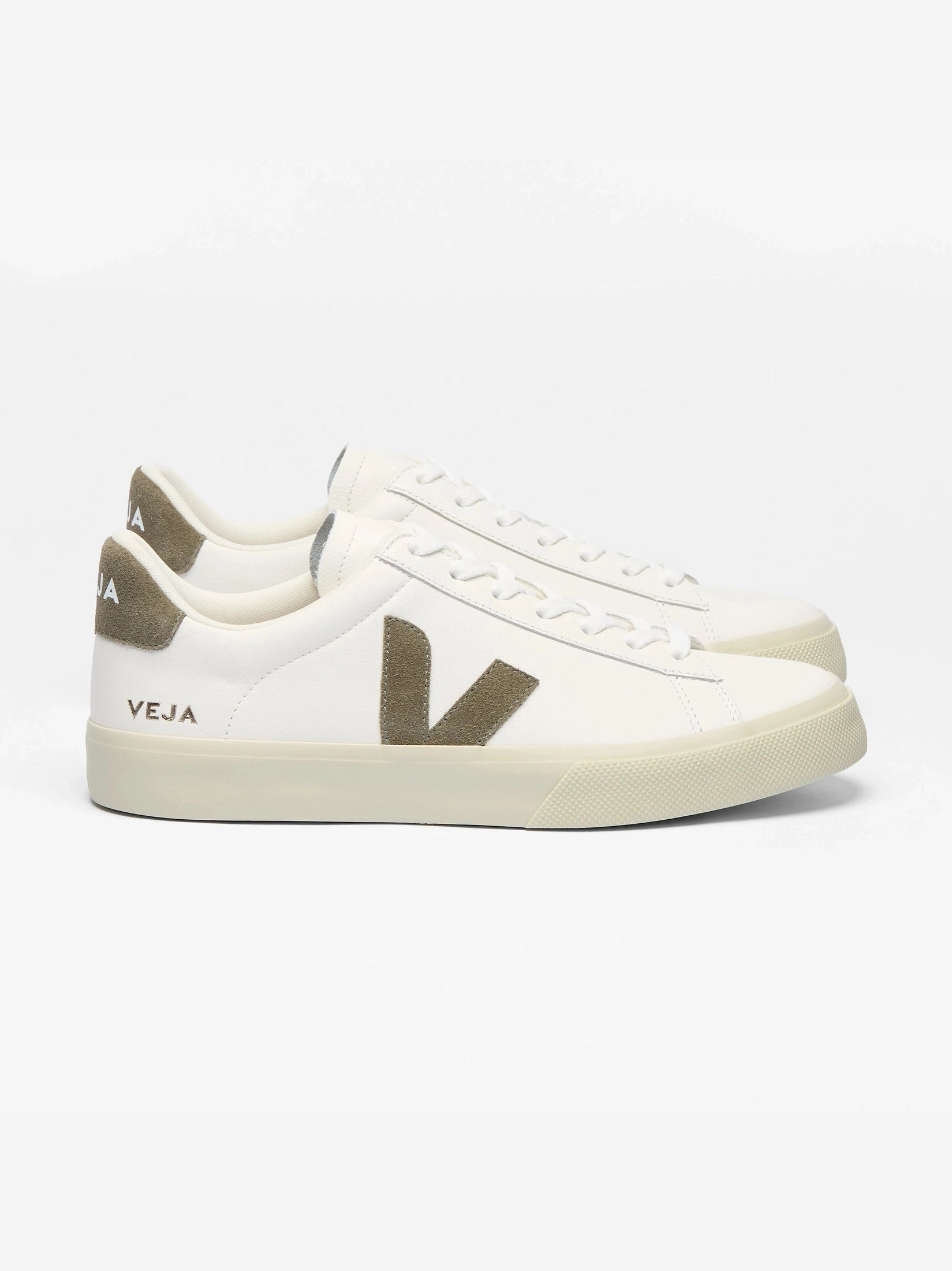 Veja miesten tennarit Campo Sneaker Extra White khaki, valkoinen