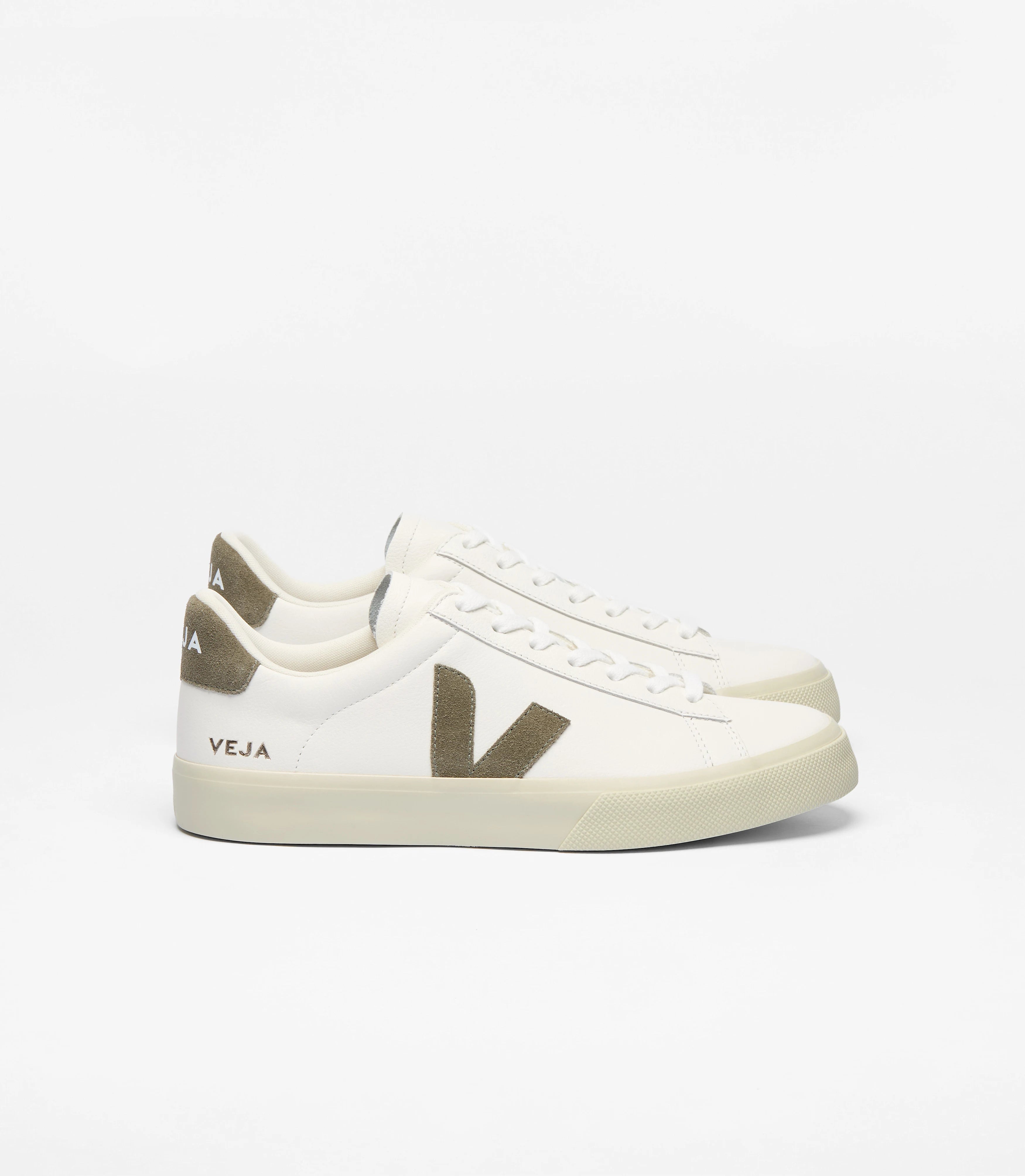 Veja miesten tennarit Campo Sneaker Extra White khaki, valkoinen
