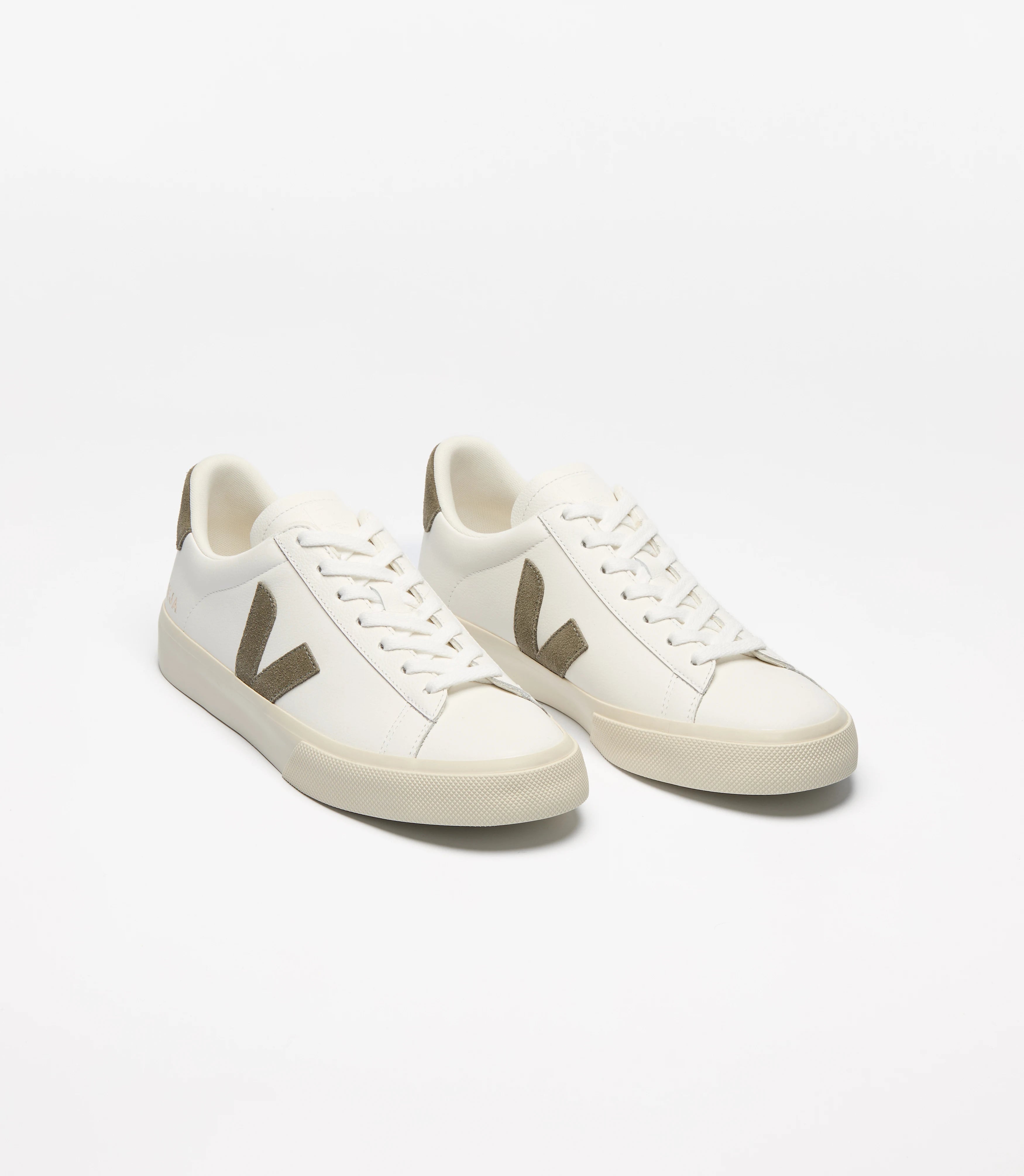 Veja miesten tennarit Campo Sneaker Extra White khaki, valkoinen