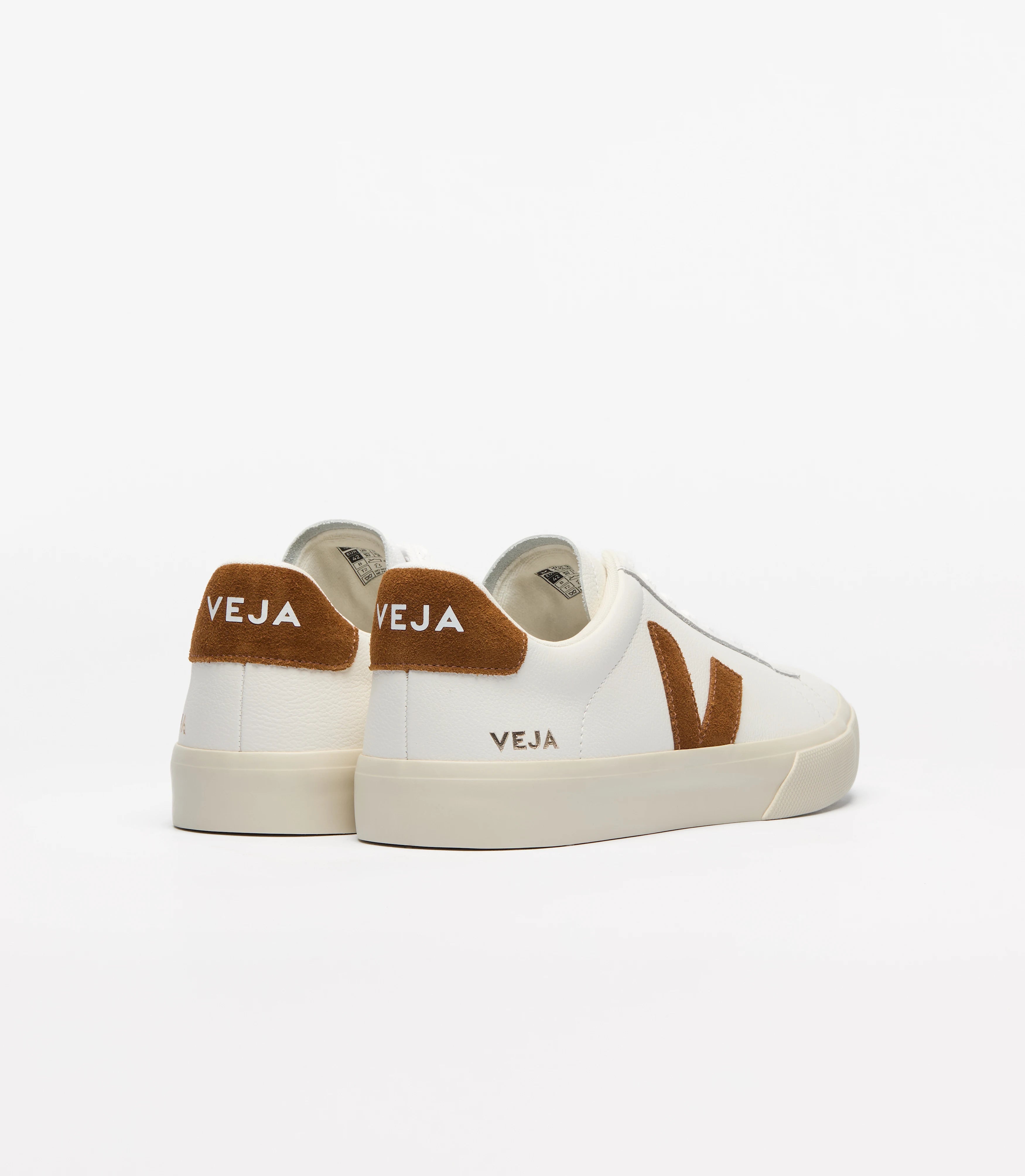 Veja miesten tennarit Campo White Cognac, valkoinen