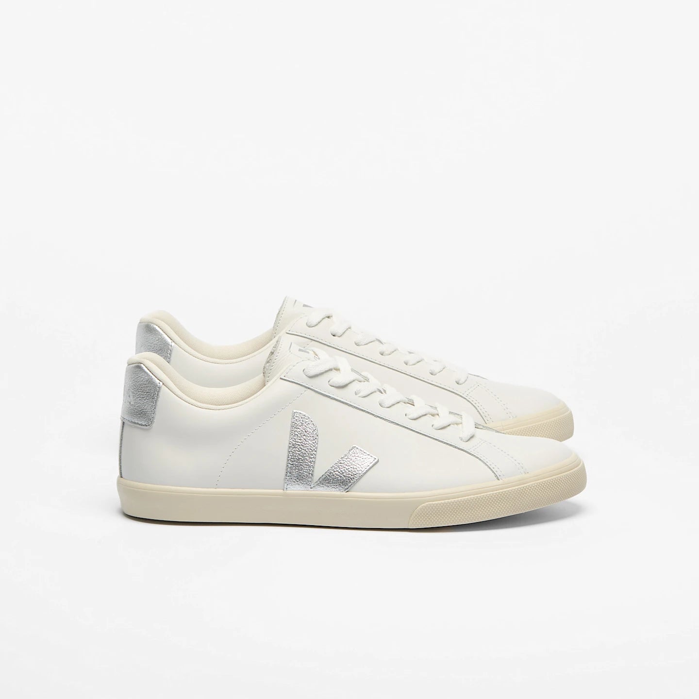 Veja naisten tennarit Esplar Logo Sneaker Extra White Silver, valkoinen